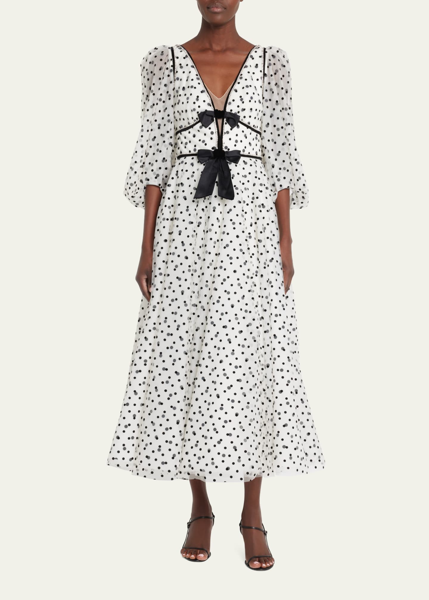 Jenny packham polka dot dress hotsell