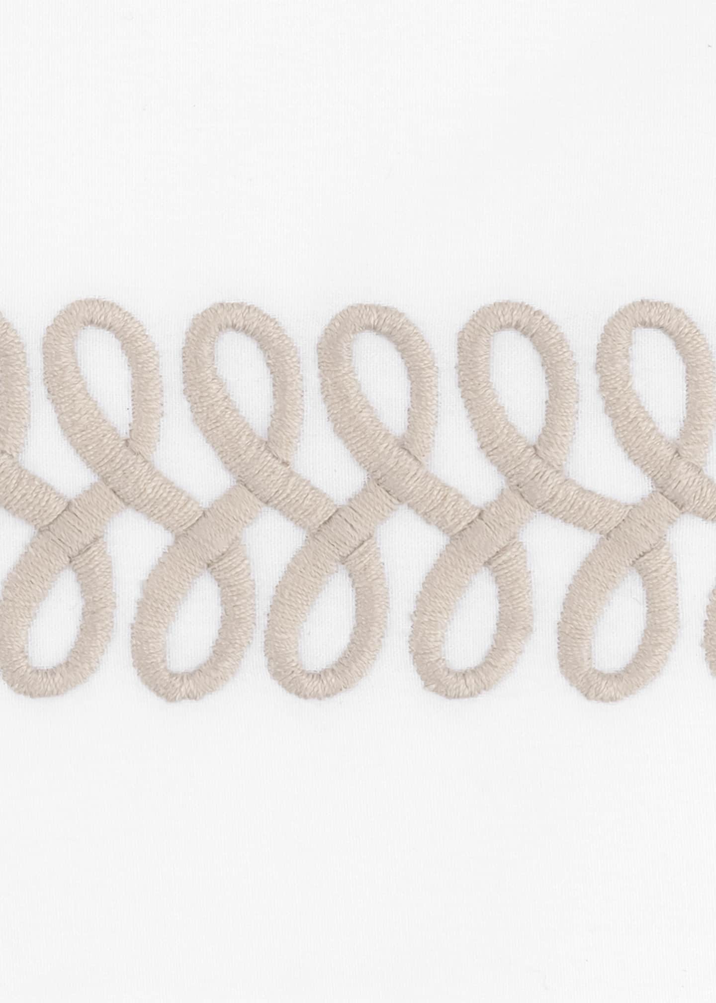 Matouk Astor Braid Standard Sham Image 2 of 2