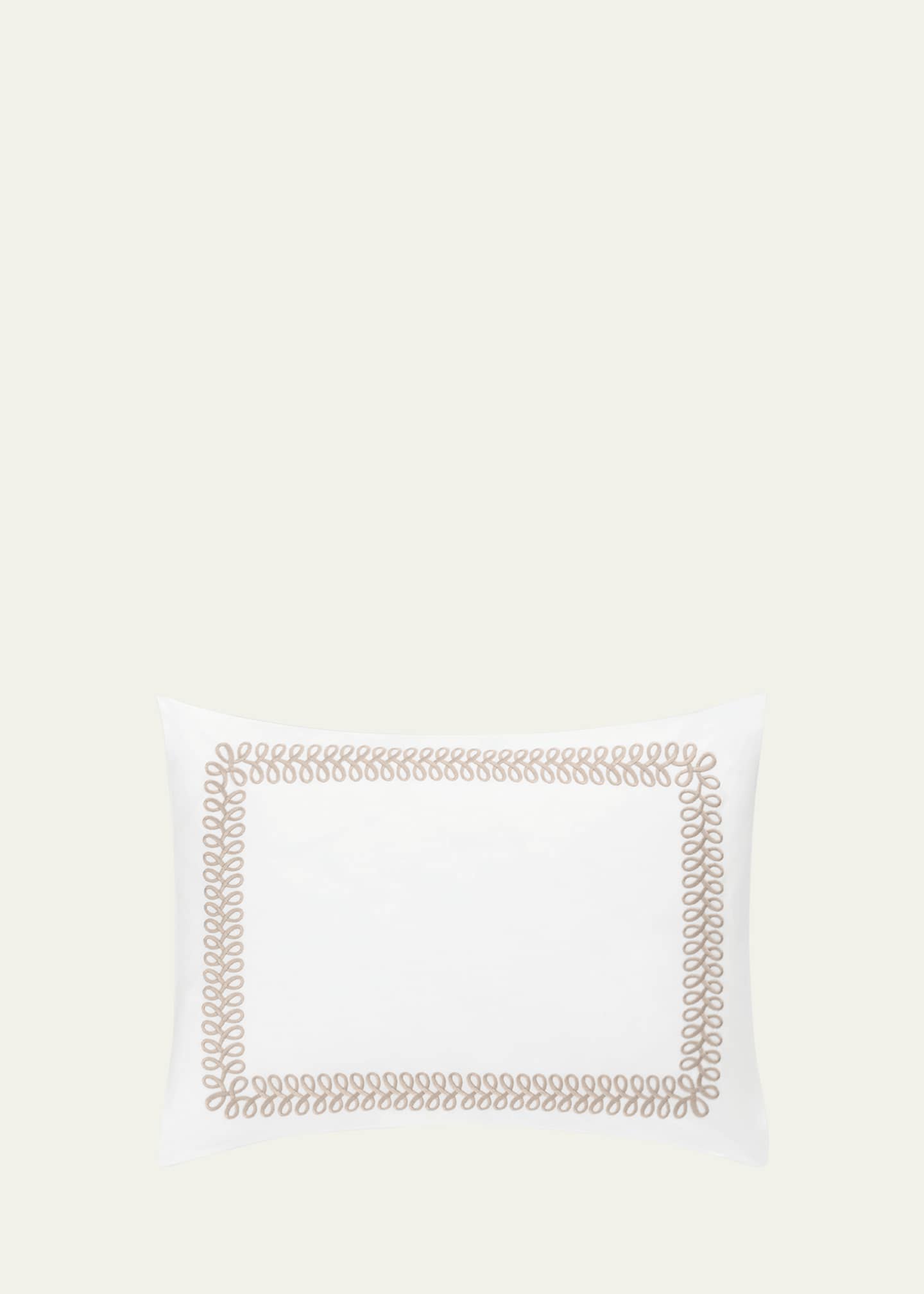 Matouk Astor Braid Standard Sham Image 1 of 2