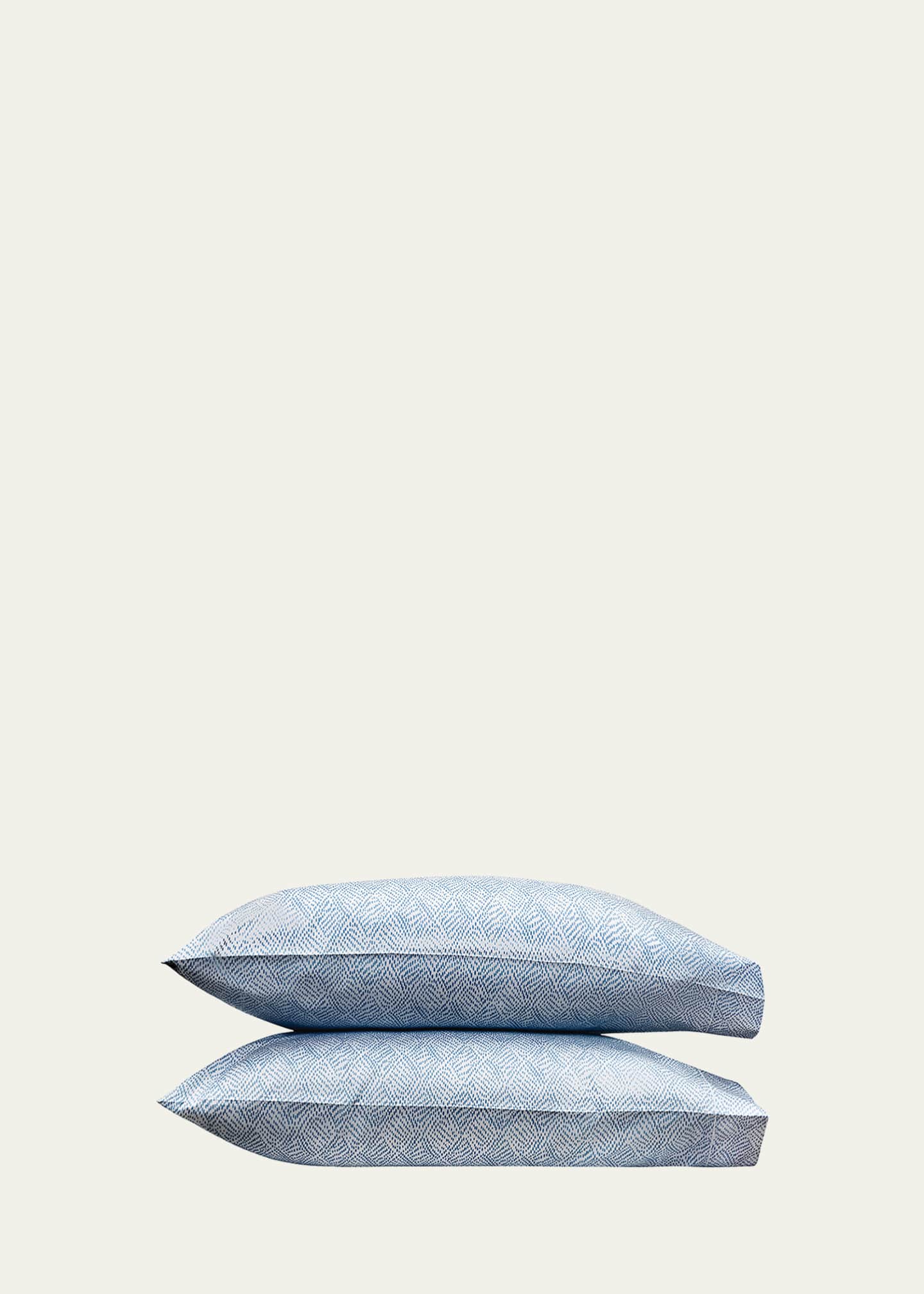 Matouk Duma Diamond Pillowcase Pair , KING CASE Bergdorf Goodman
