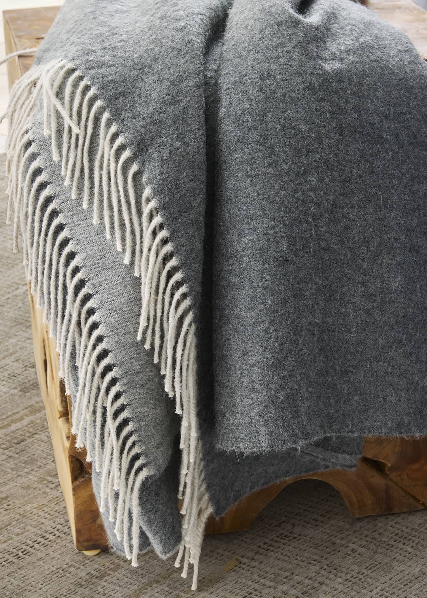 Matouk Paley Cashmere Throw Blanket Bergdorf Goodman