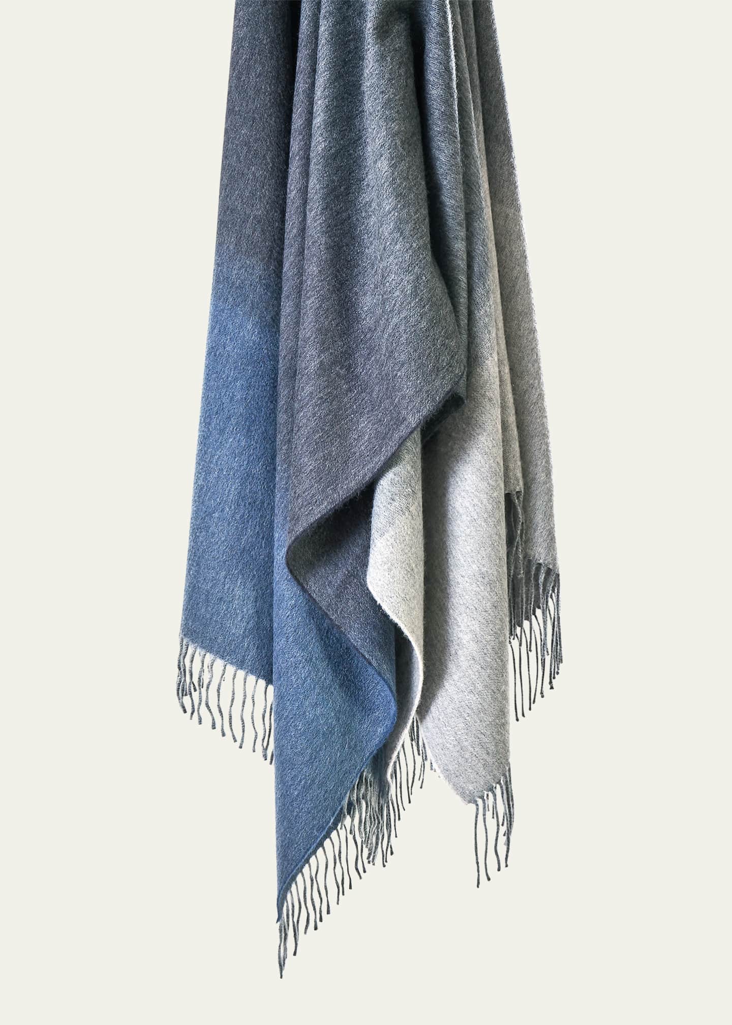 Matouk August Cashmere Ombré Throw Bergdorf Goodman