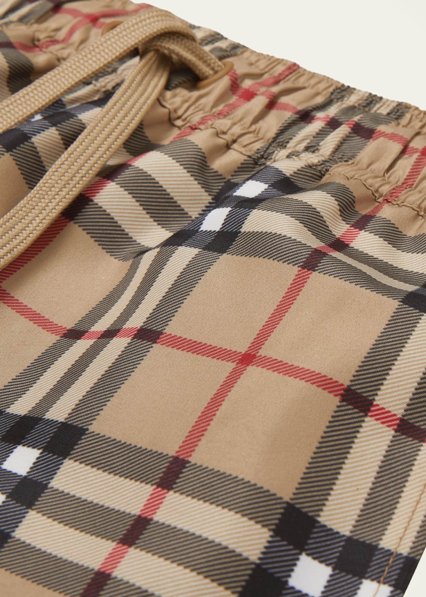Burberry boy swim trunks discount