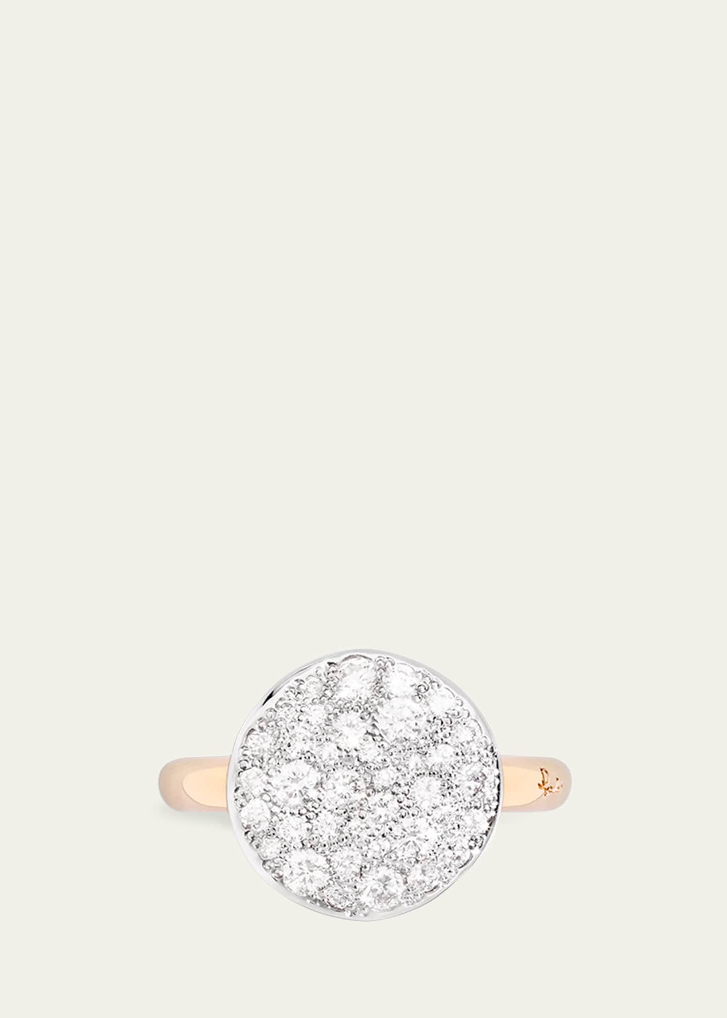 Pomellato Sabbia 18K Gold Diamond Ring Image 3 of 3