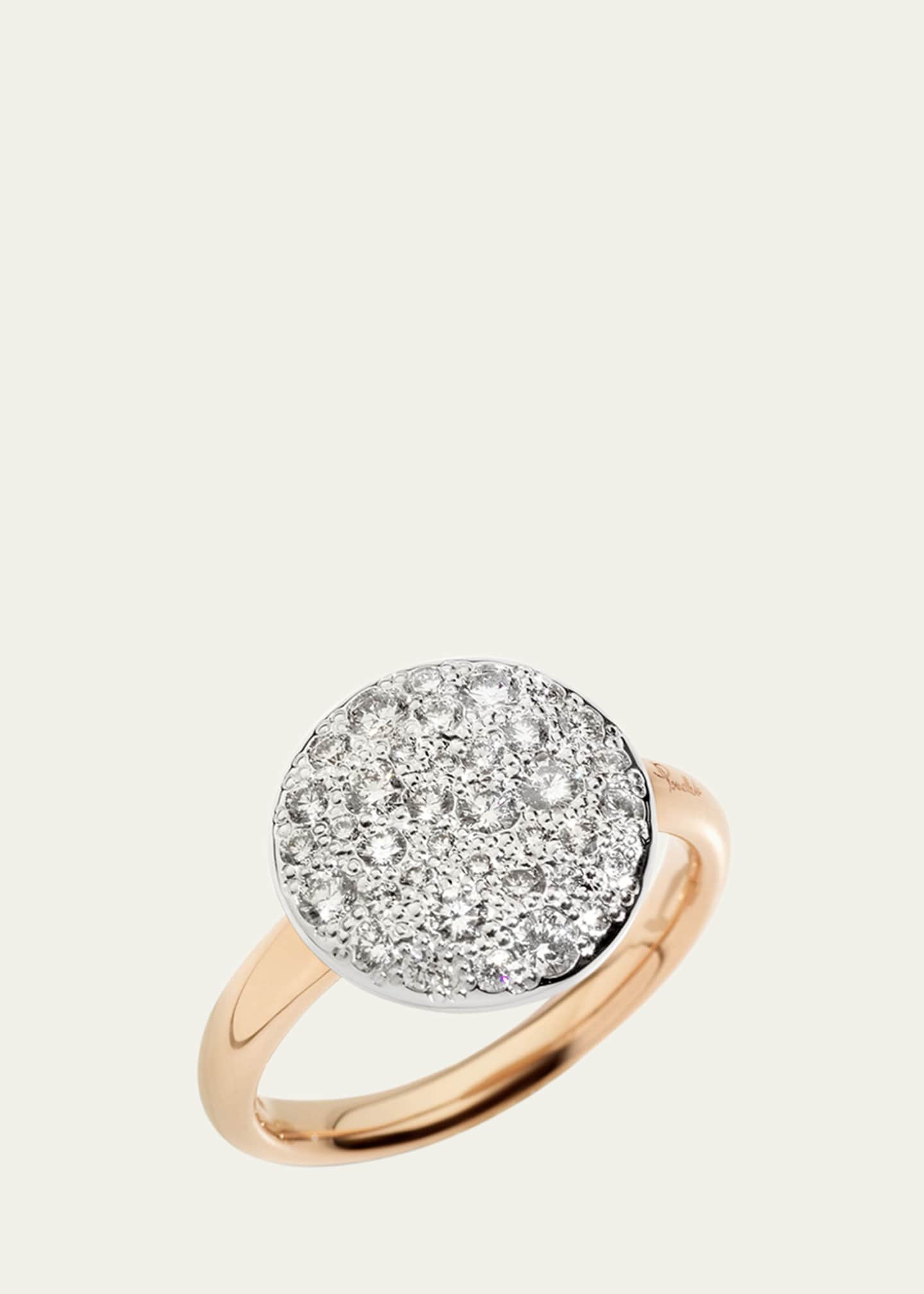 Pomellato Sabbia 18K Gold Diamond Ring Image 1 of 3