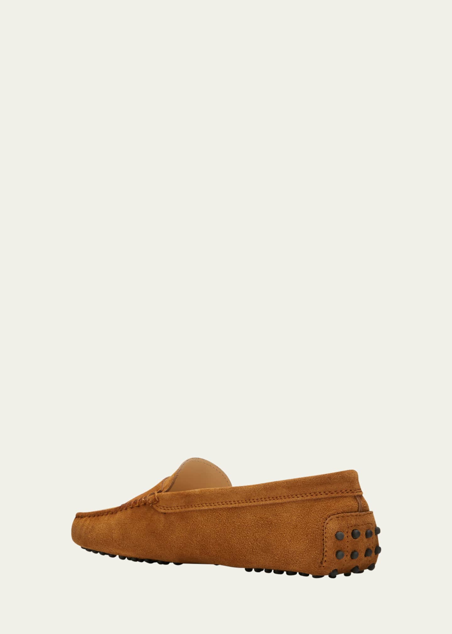 Tod's Suede Driver Penny Loafers Image 4 of 5