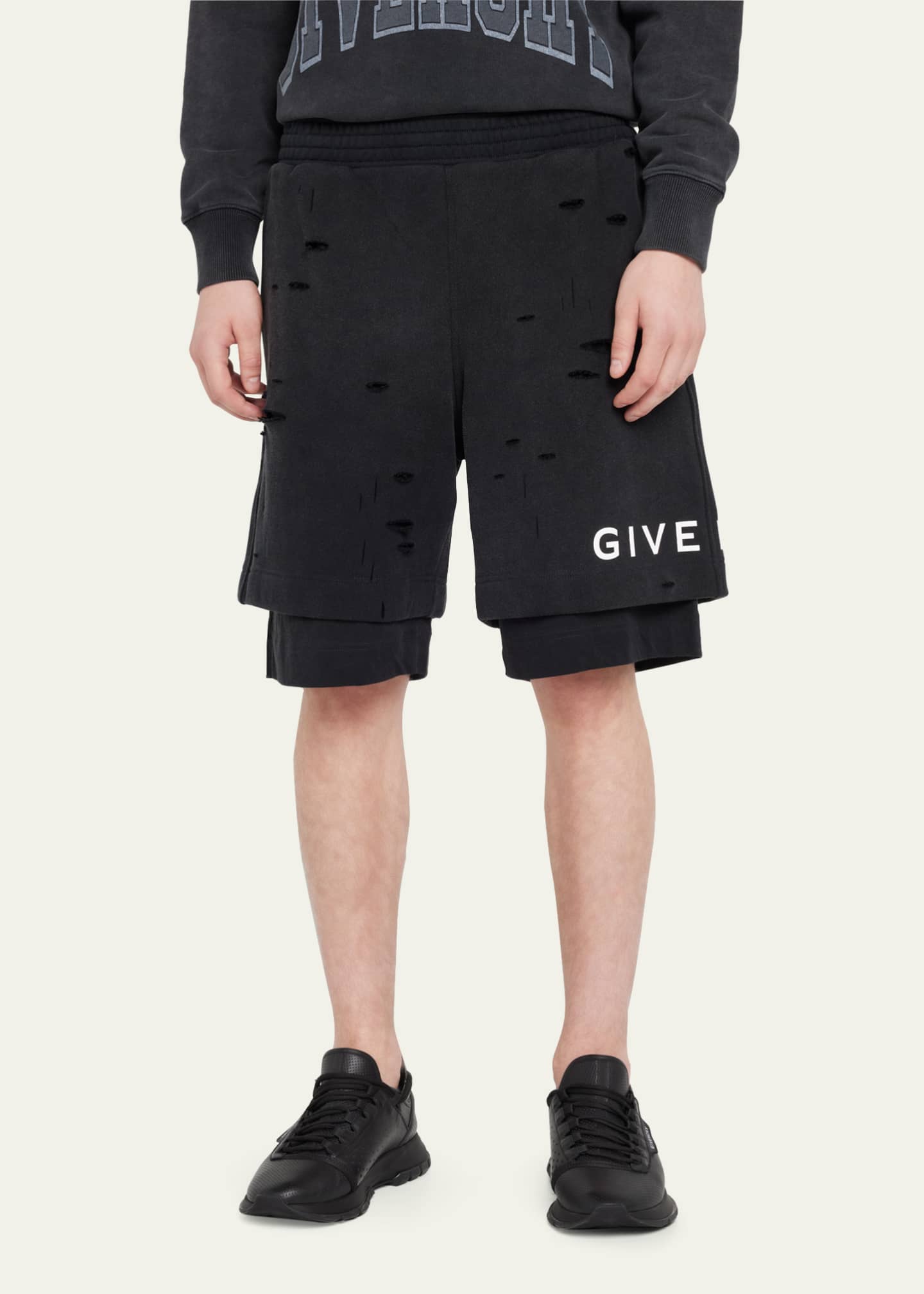 Givenchy mens shorts best sale