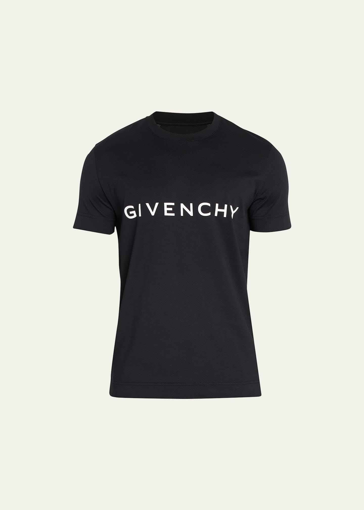 Givenchy Men's Basic Logo Crew T-Shirt - Bergdorf Goodman