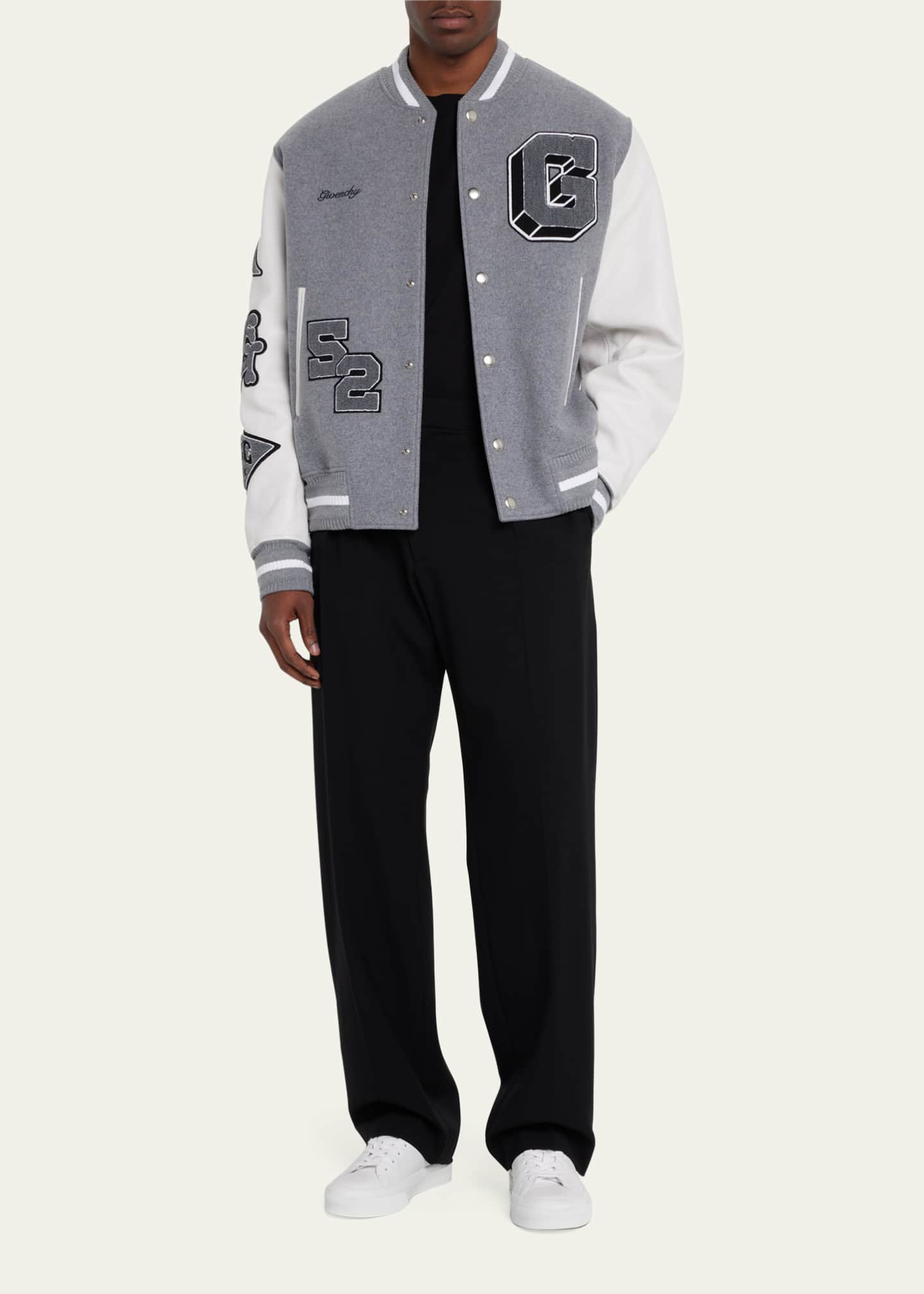 Givenchy Men's Retro Varsity Jacket Bergdorf Goodman