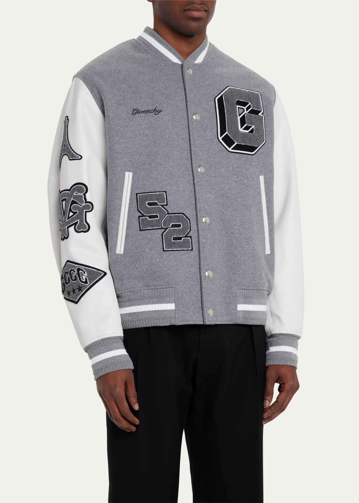 Givenchy Men's Retro Varsity Jacket Bergdorf Goodman