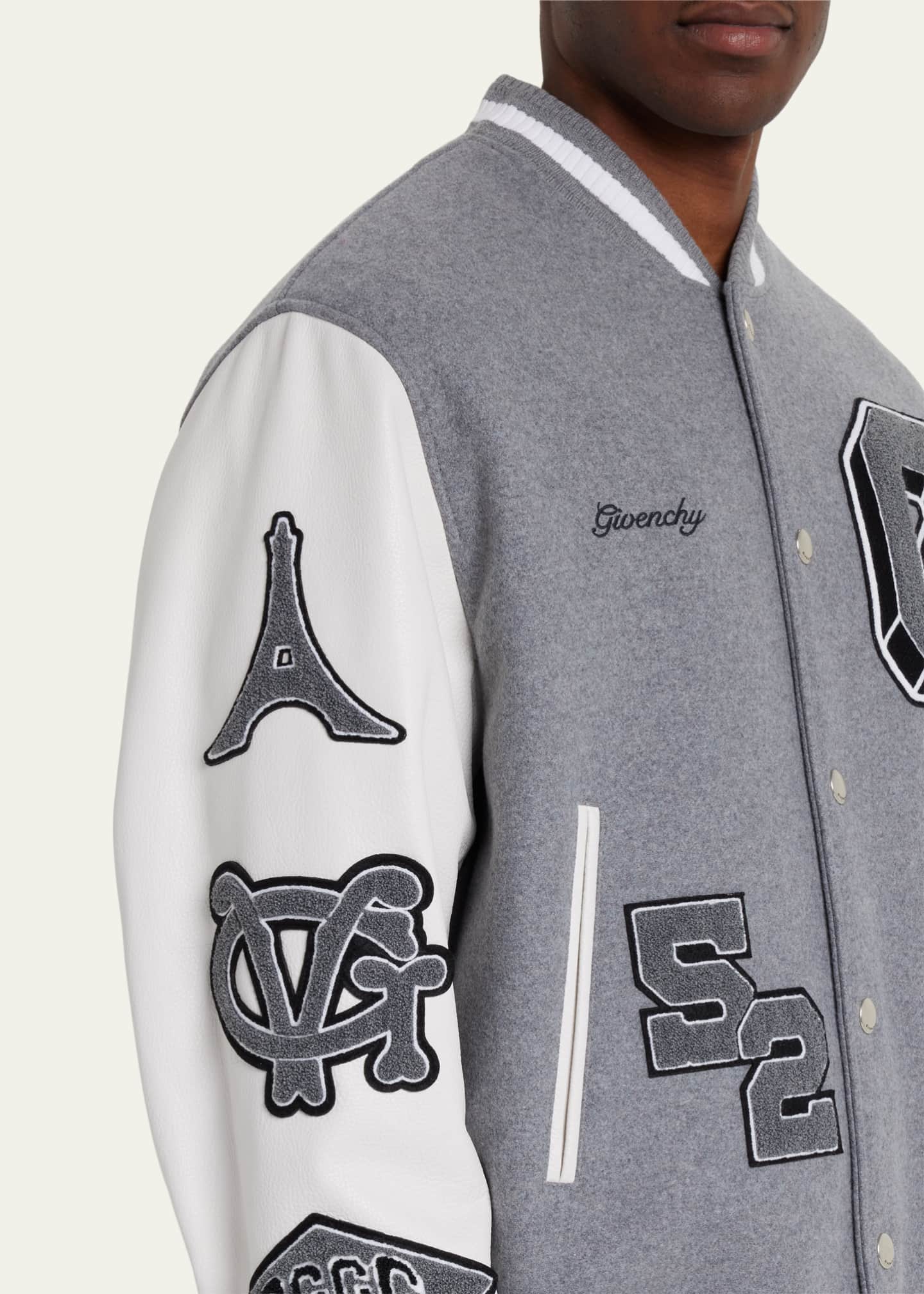 Givenchy Men's Retro Varsity Jacket Bergdorf Goodman