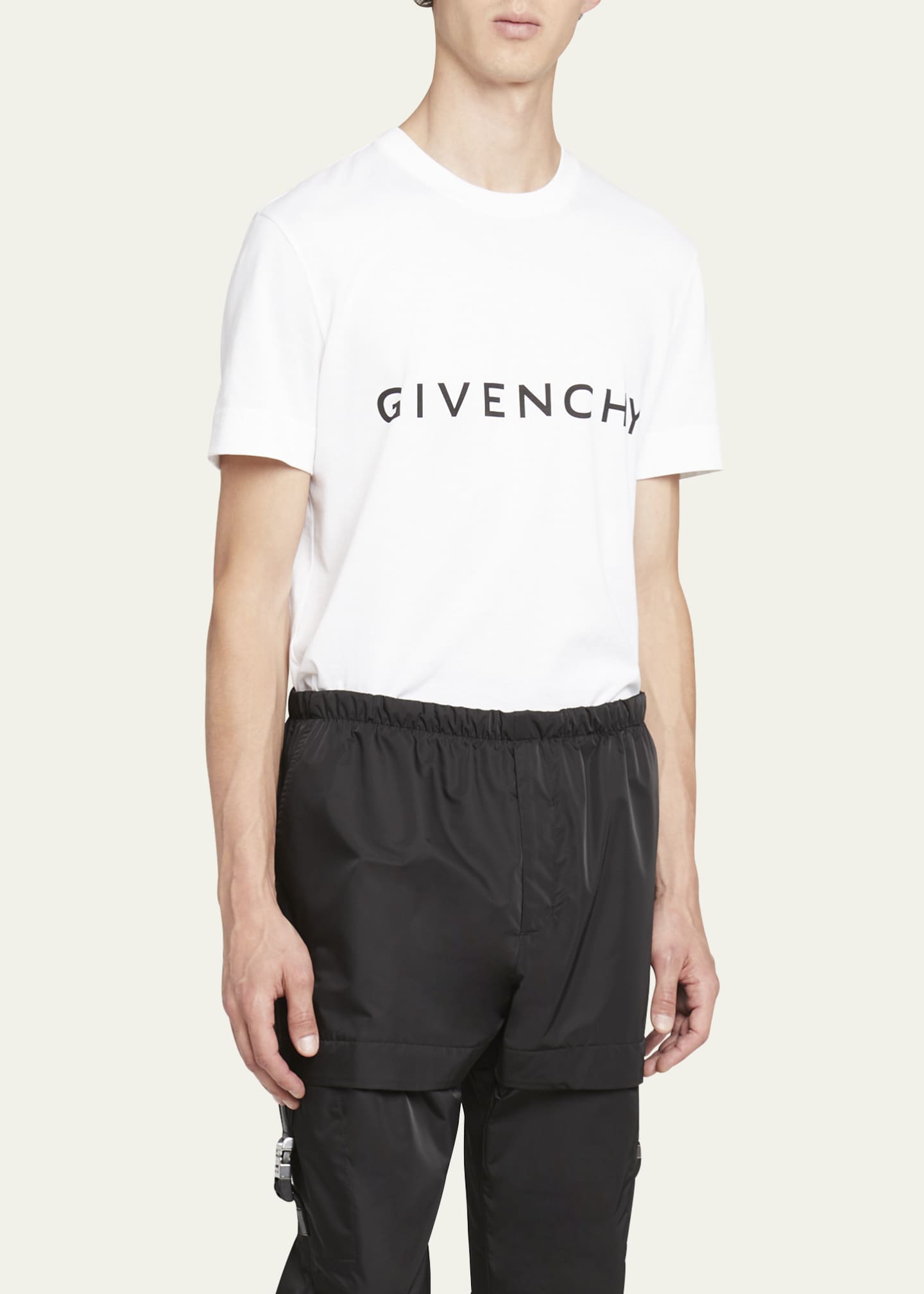 Givenchy Men's 4G Jacquard Denim Trousers - Bergdorf Goodman