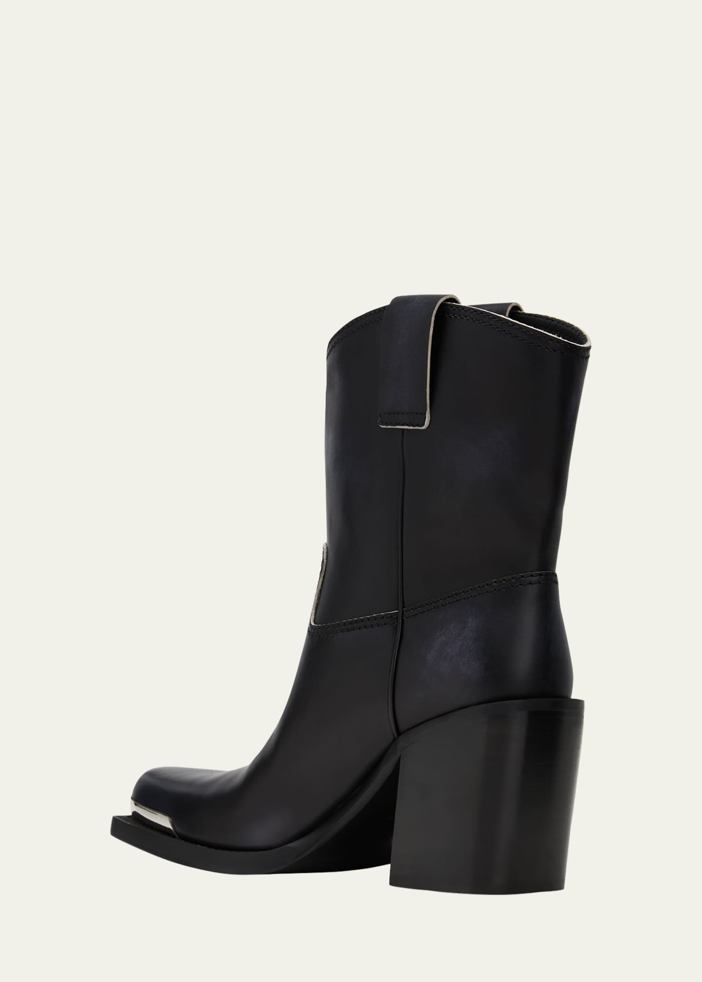 Miu Miu Tronchetti Calfskin Western Booties - Bergdorf Goodman