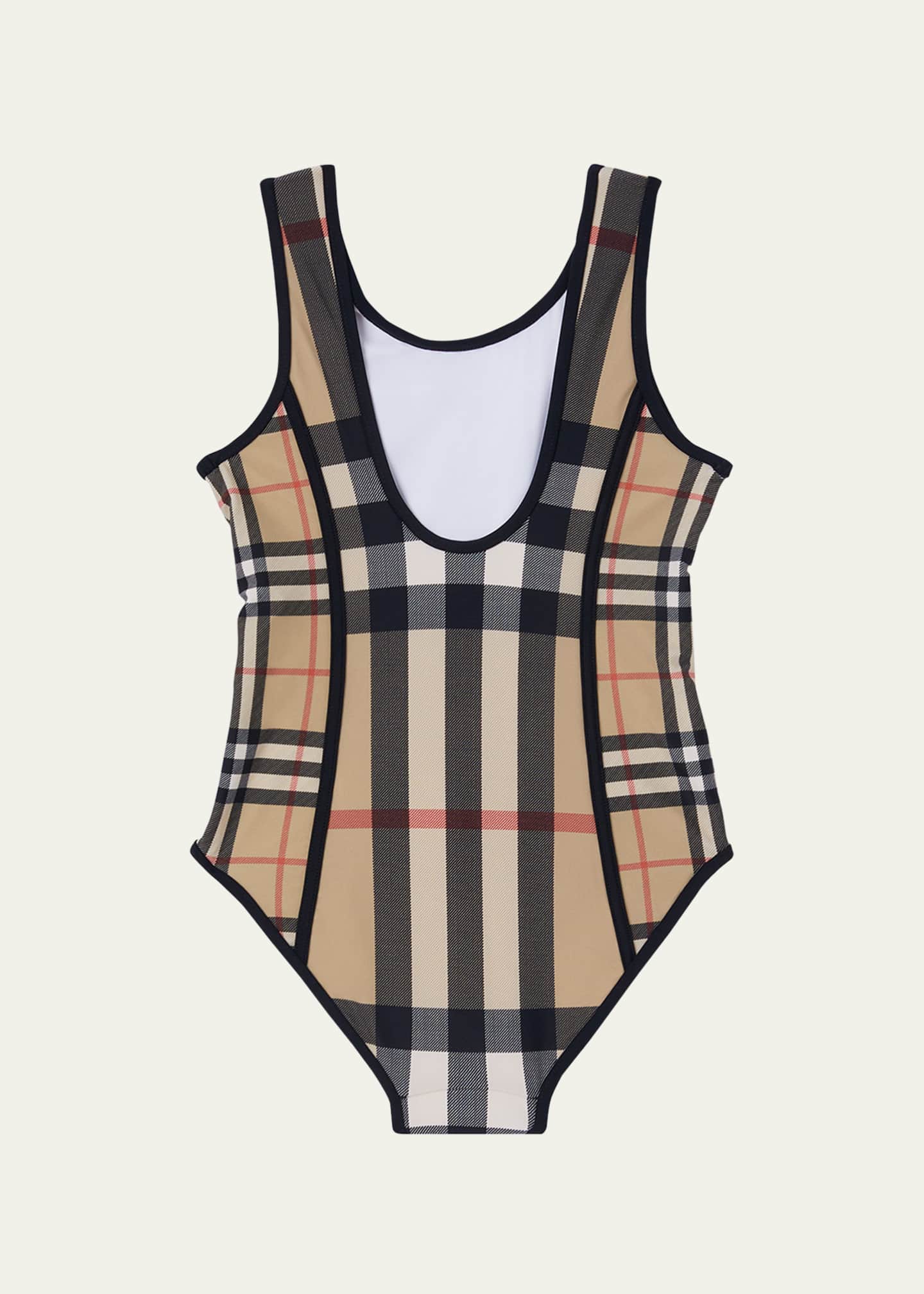 Burberry best sale swimsuit kids