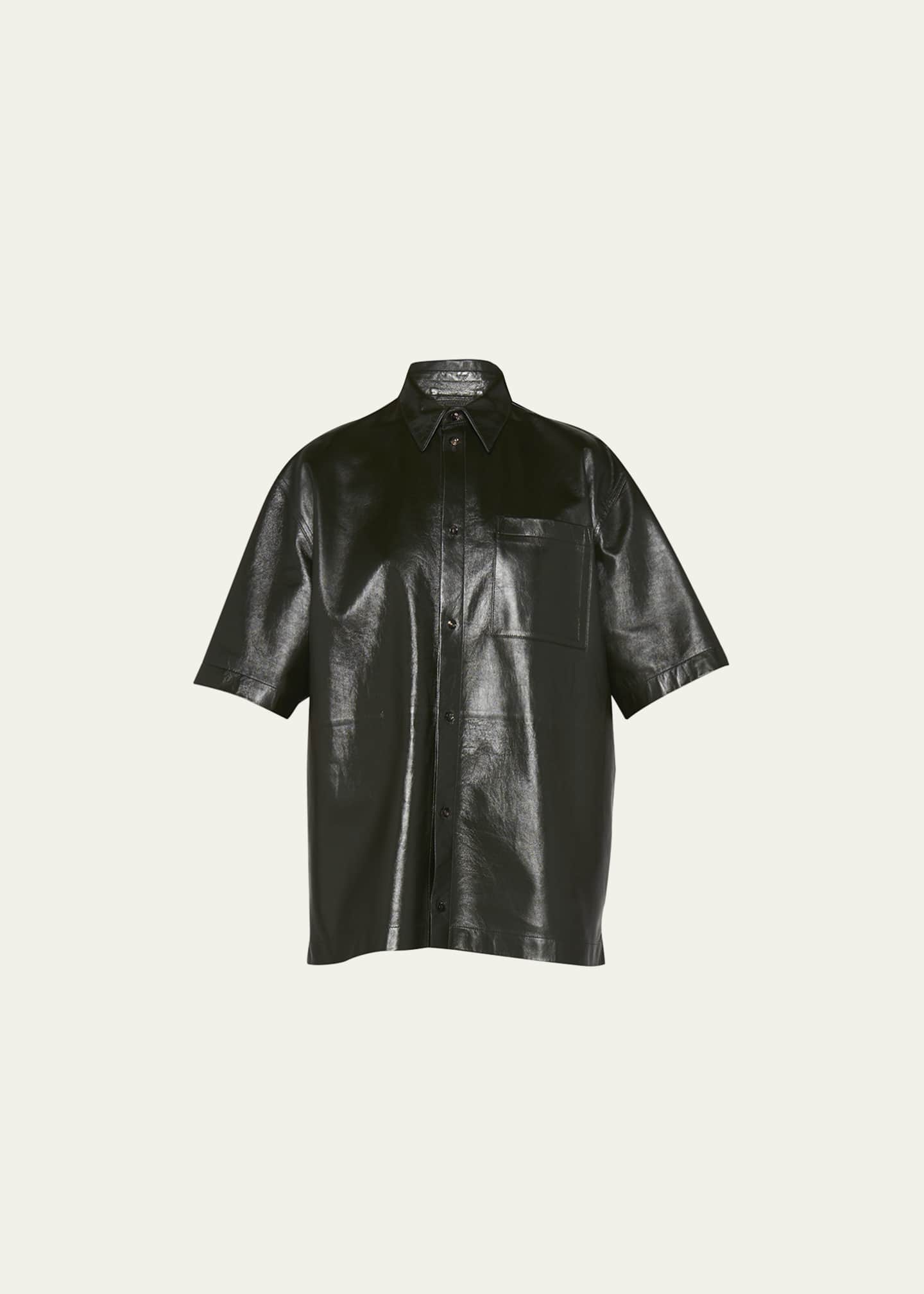 Bottega veneta leather discount top