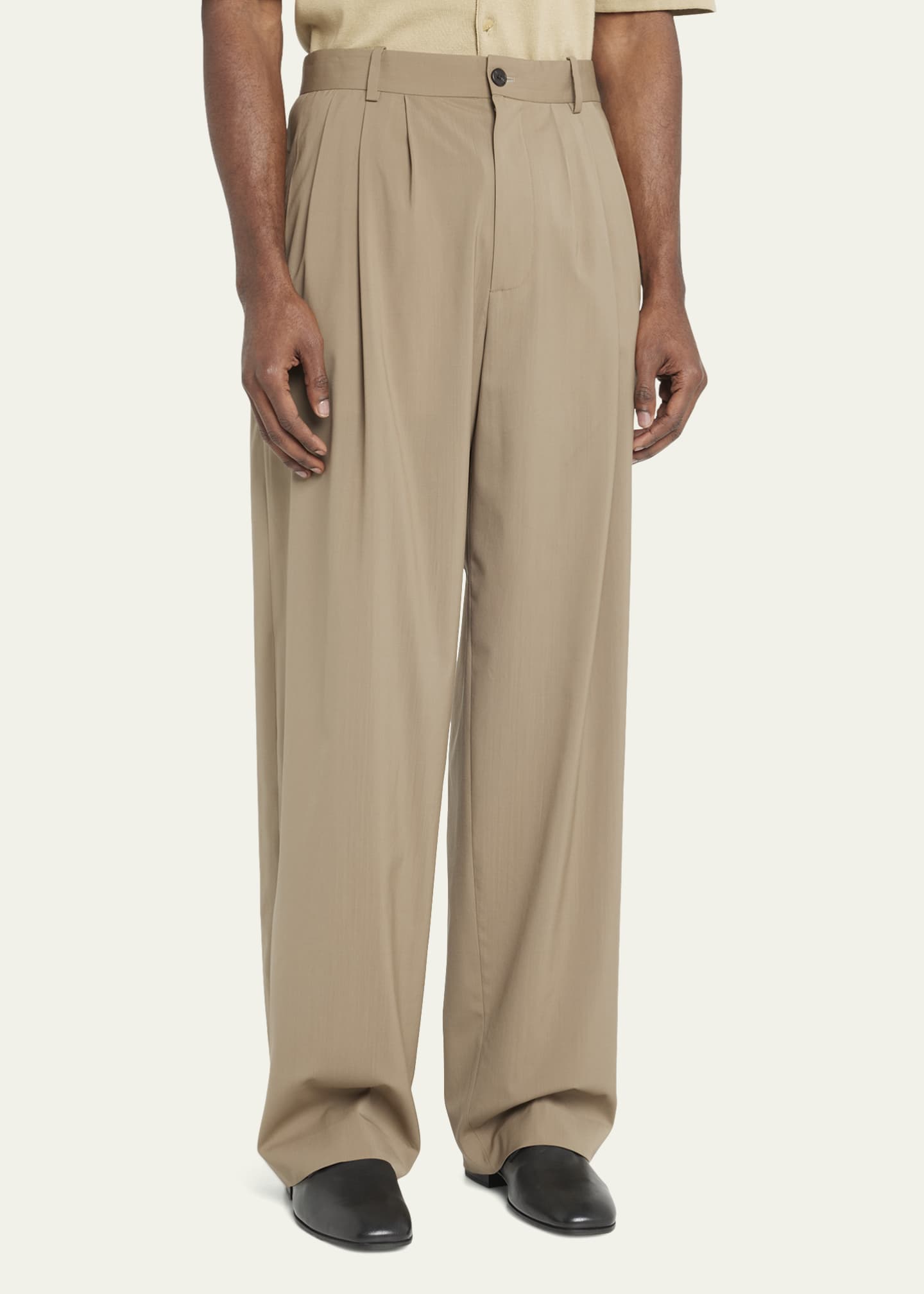 SUGARHILL TRIPLE PLEATED TROUSER - チノパン