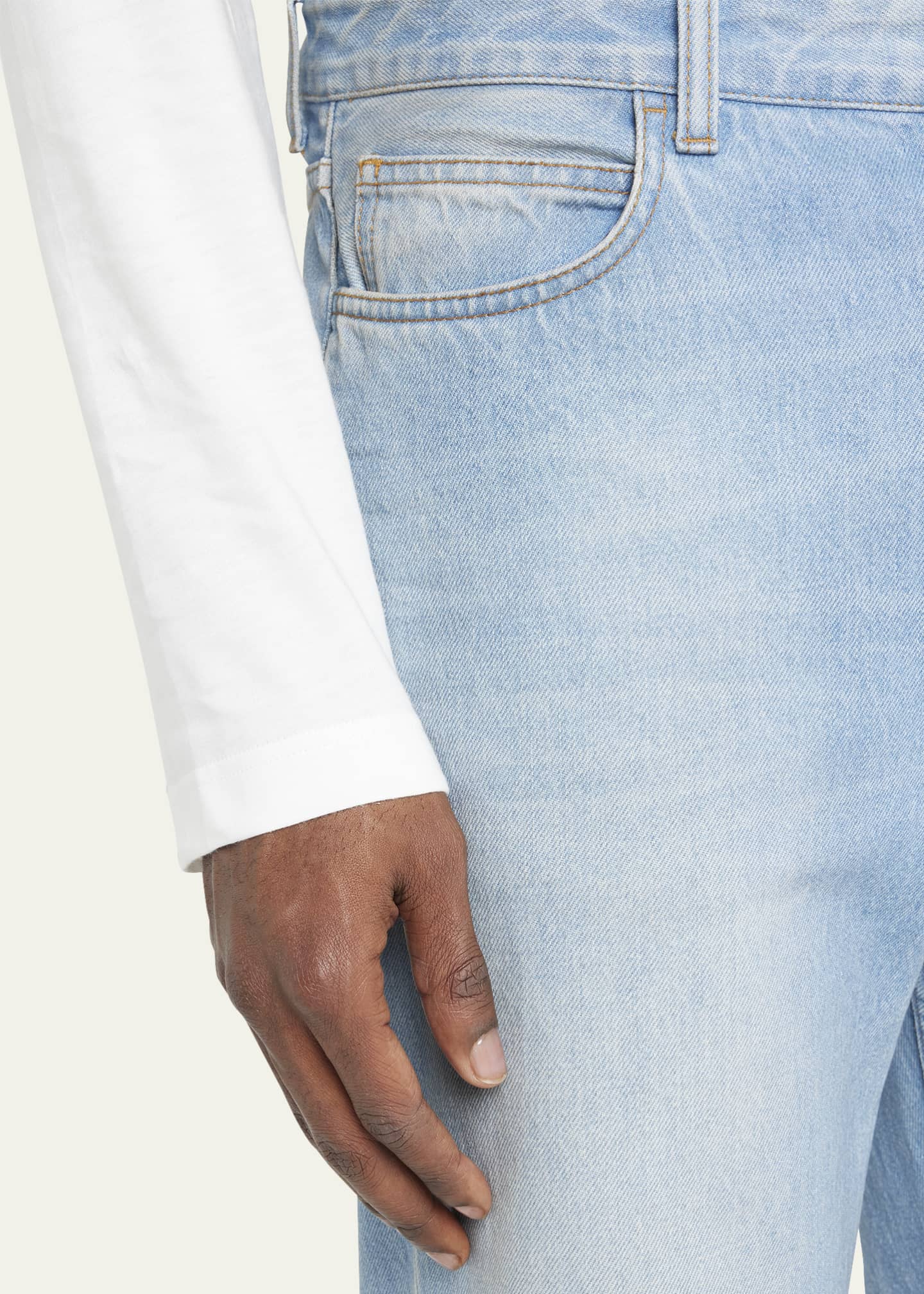 THE ROW Men's Carlisle Straight-Leg Jeans - Bergdorf Goodman