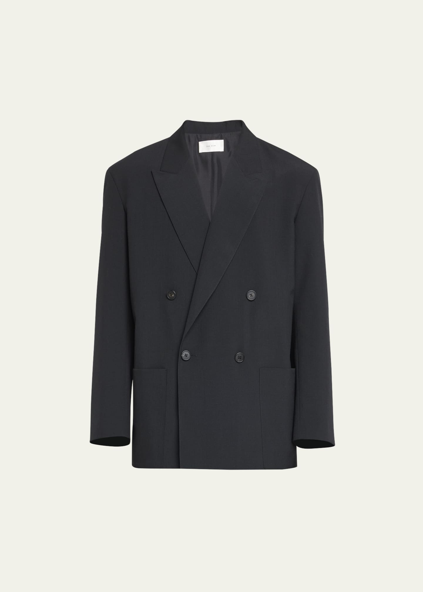 THE ROW Men's Curtis Oversized Double-Breasted Jacket - Bergdorf