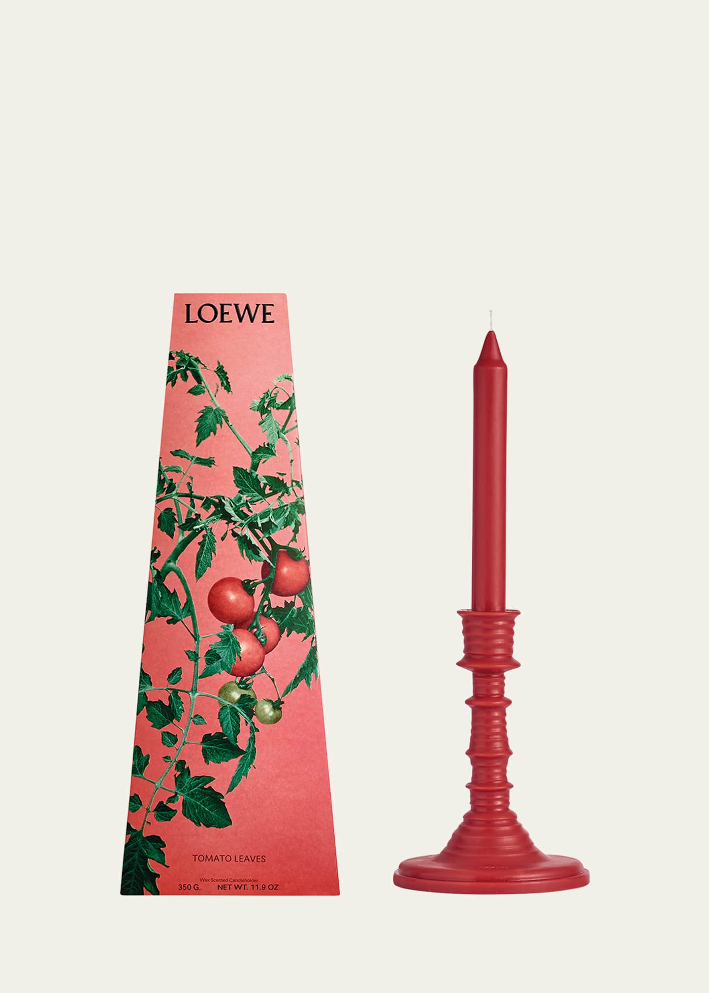 Loewe 11.9 oz. Tomato Leaves Wax Candleholder Image 2 of 2