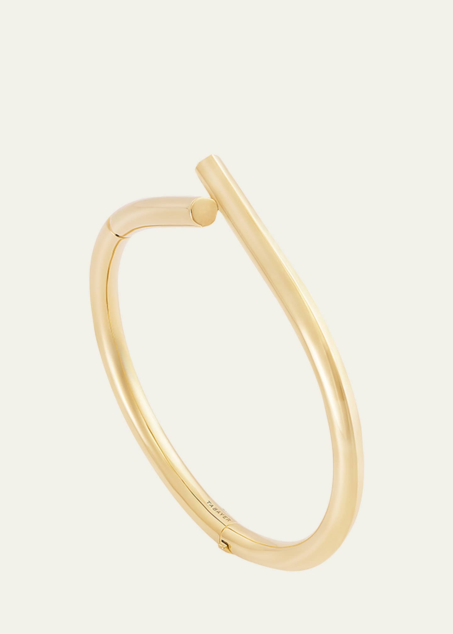 TABAYER 18k Fairmined Yellow Gold Oera Bangle Image 2 of 3
