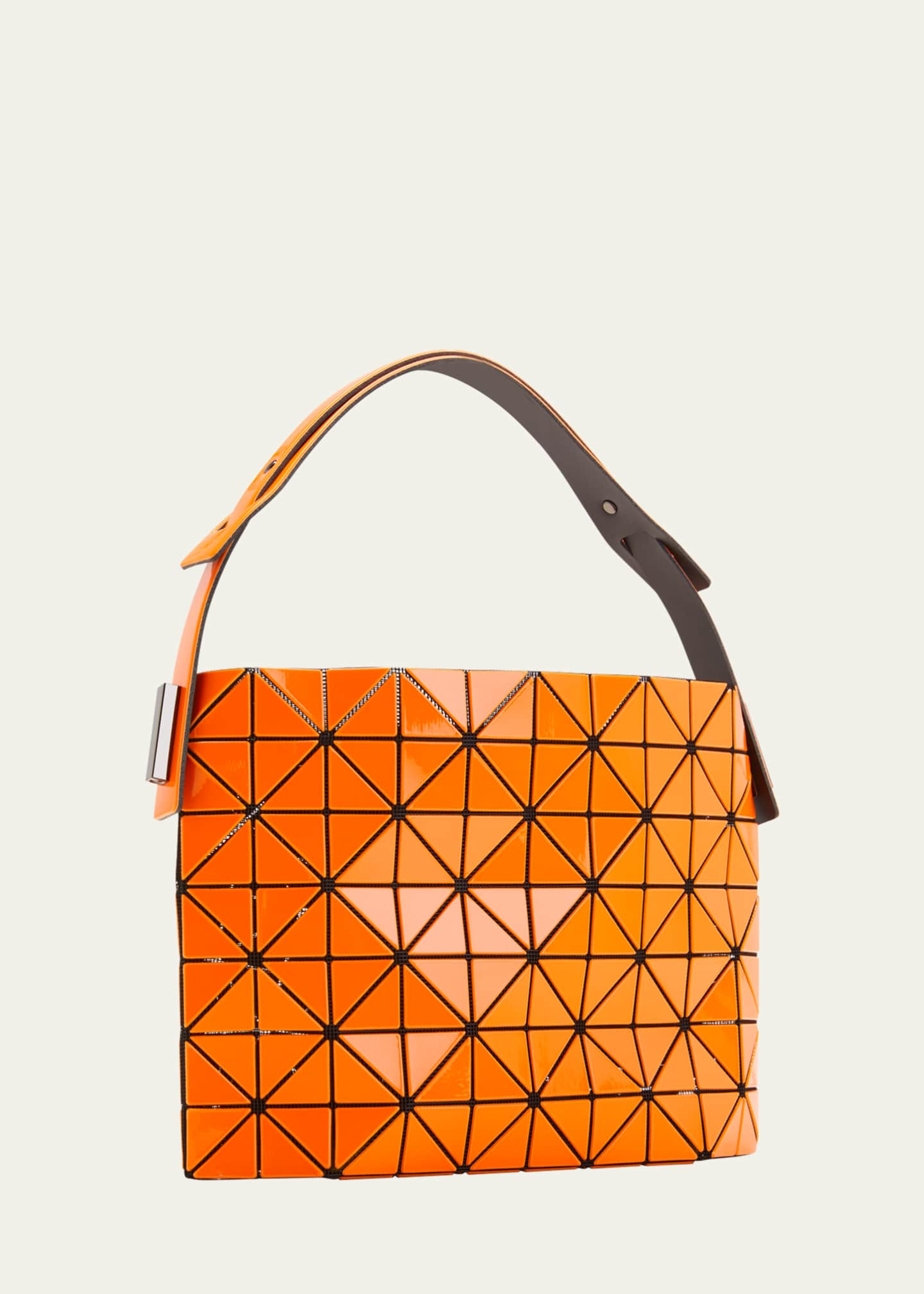 Bao Bao Issey Miyake Prism Kangaroo Geometric Zip Shoulder Bag