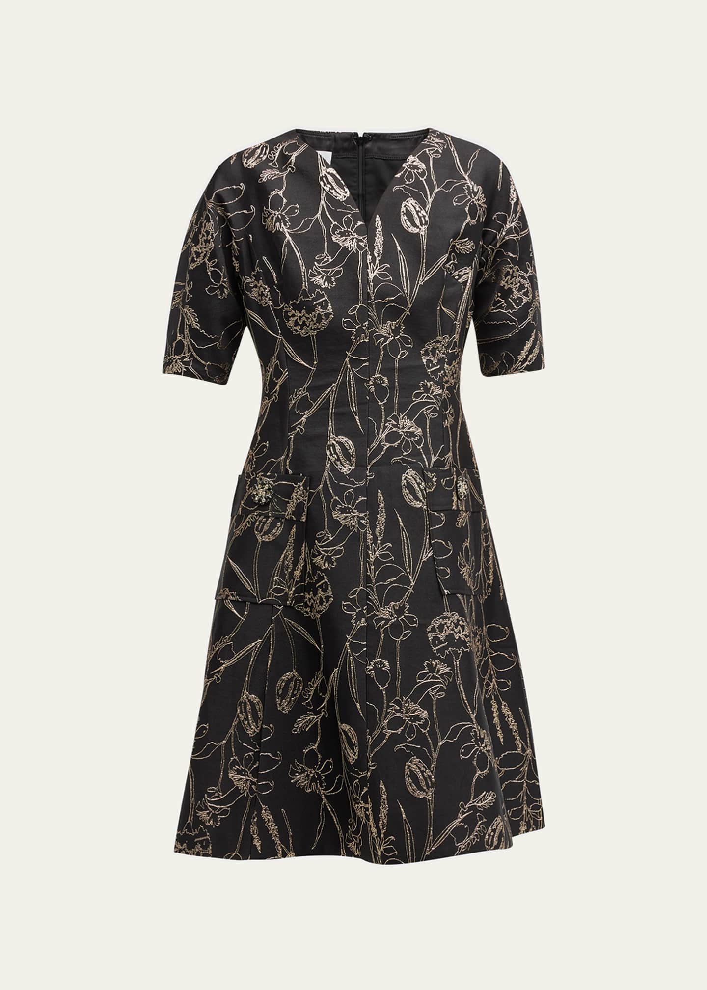 Jon floral top dress