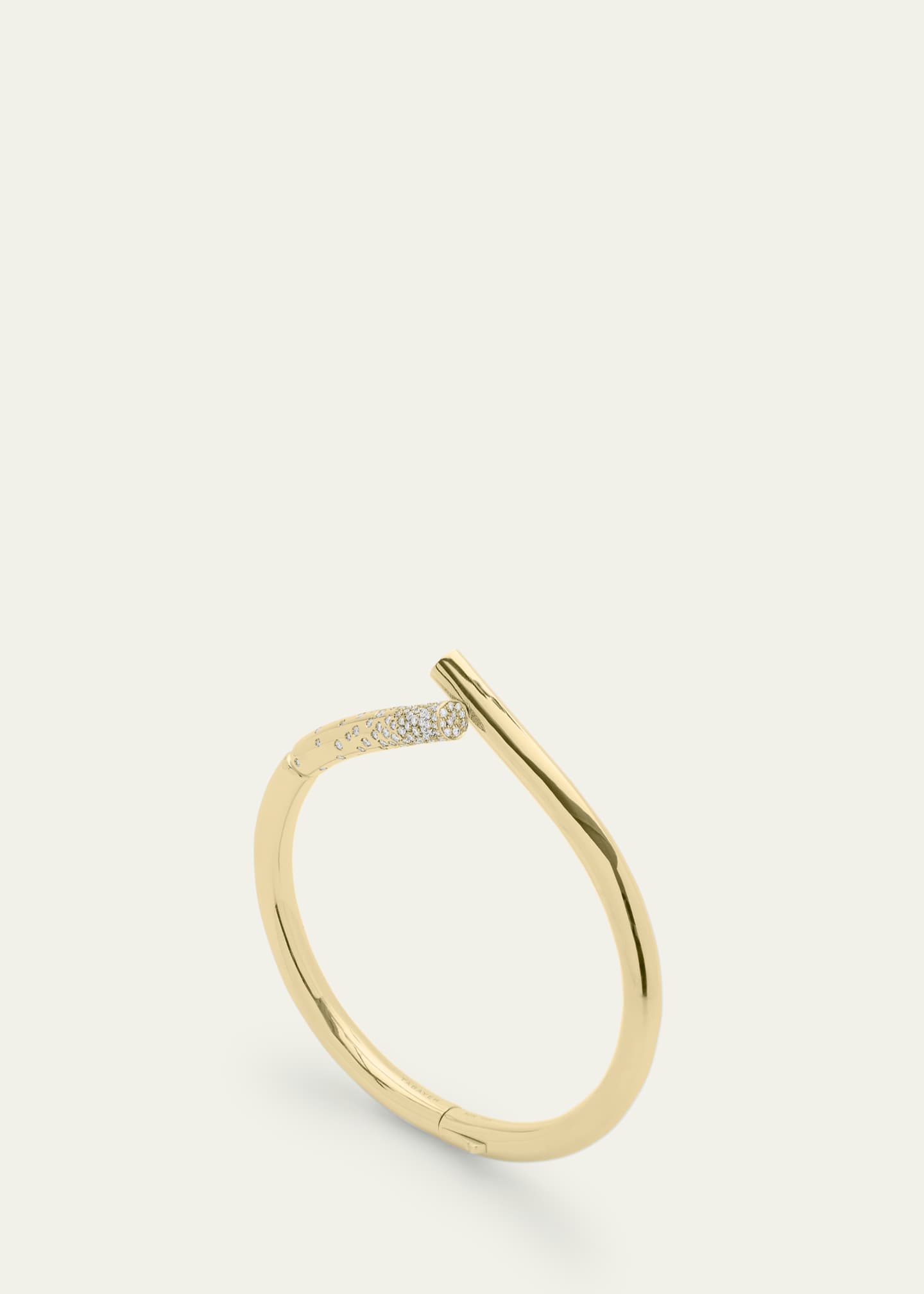18k Fairmined Yellow Gold Bracelet with Diamonds