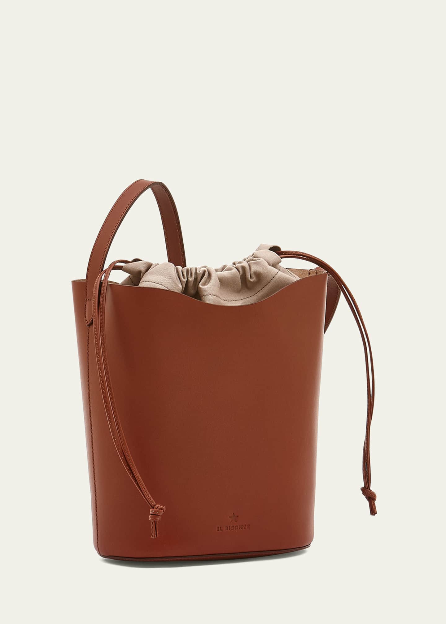 Mango leather bucket bag 2025