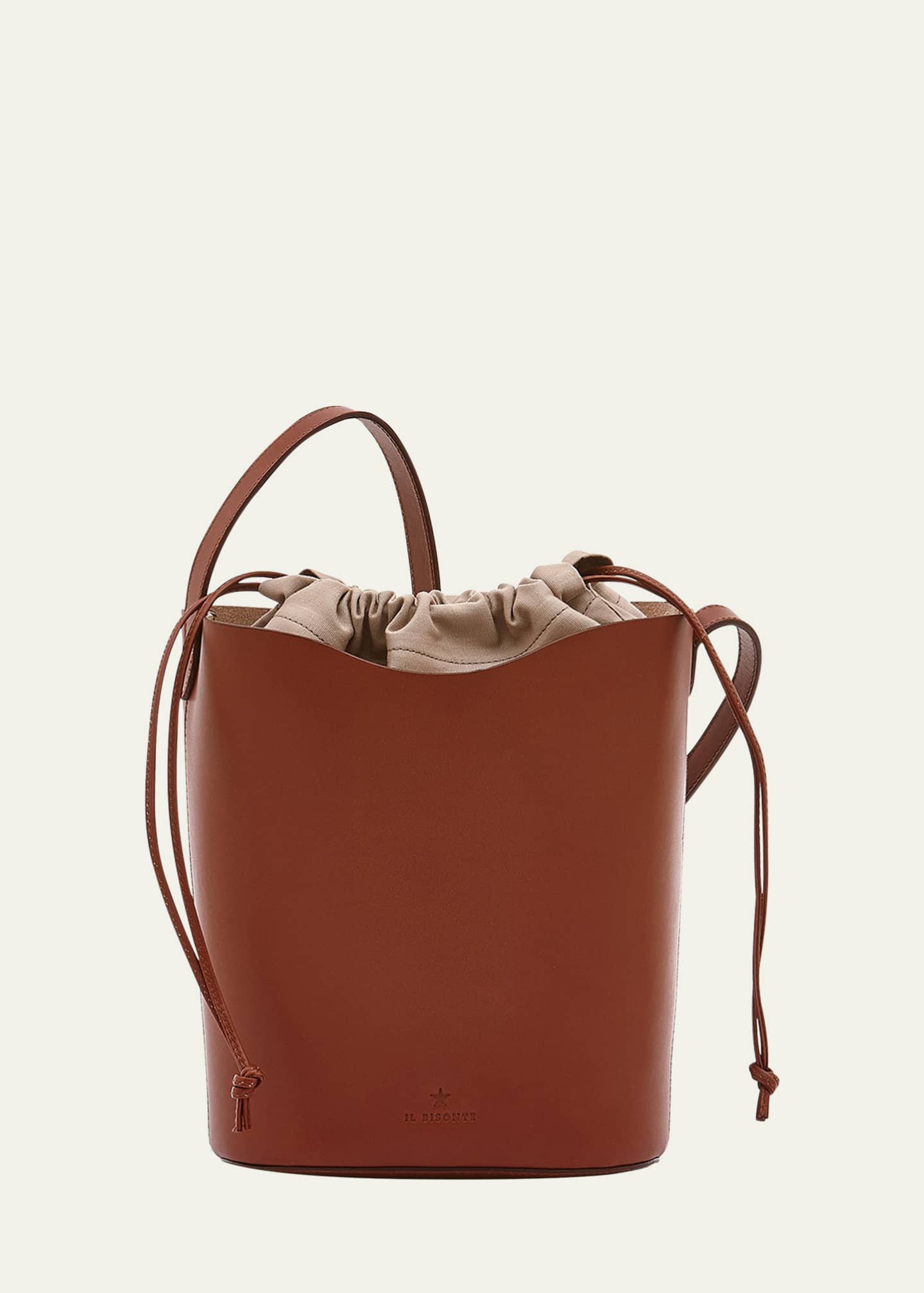 Il Bisonte Roseto Vacchetta Leather Bucket Bag Bergdorf Goodman
