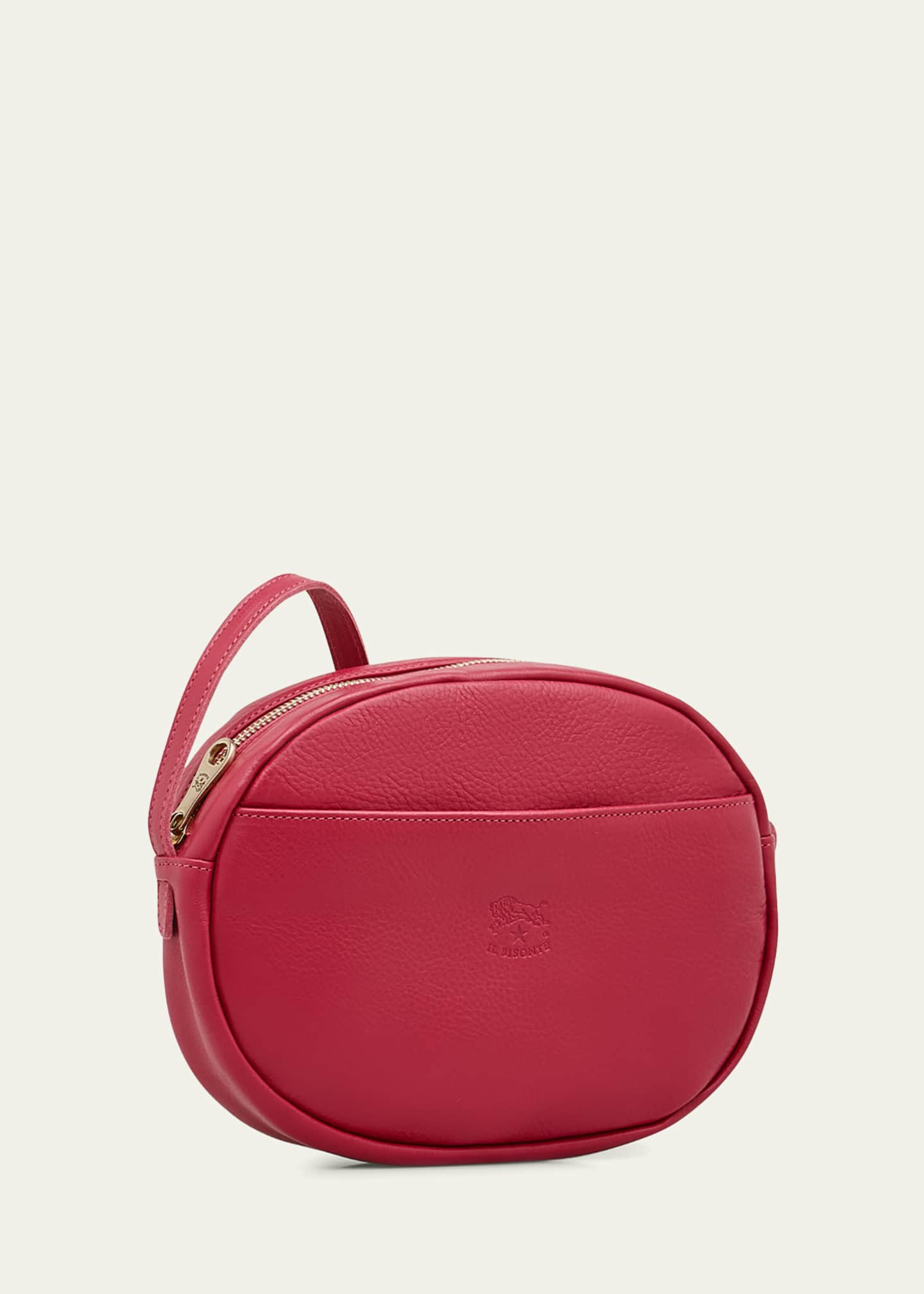 Il Bisonte Rubino Round Vacchetta Leather Crossbody Bag - Bergdorf