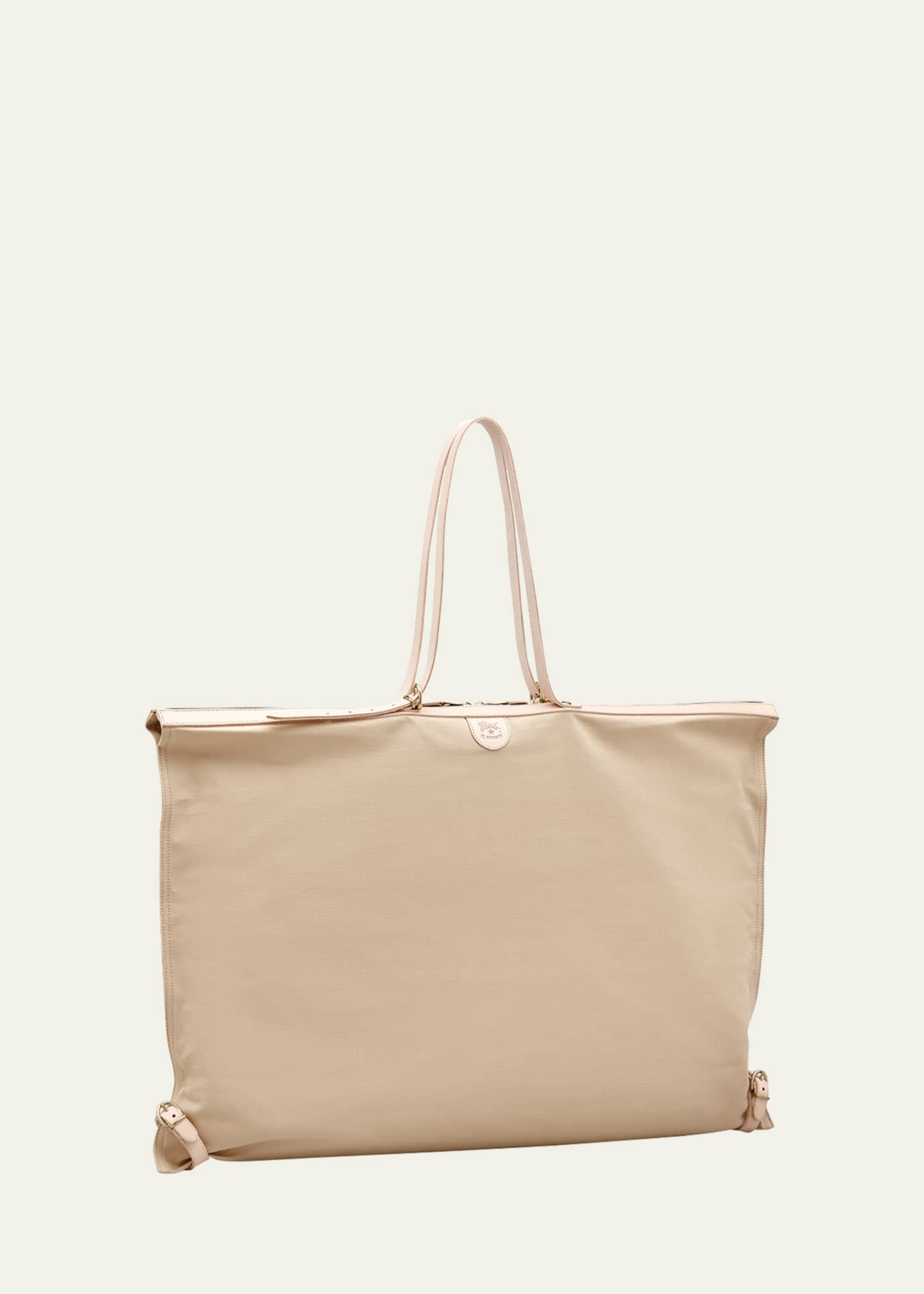 Il Bisonte Caramella Transformable Buckle Zip Tote Bag