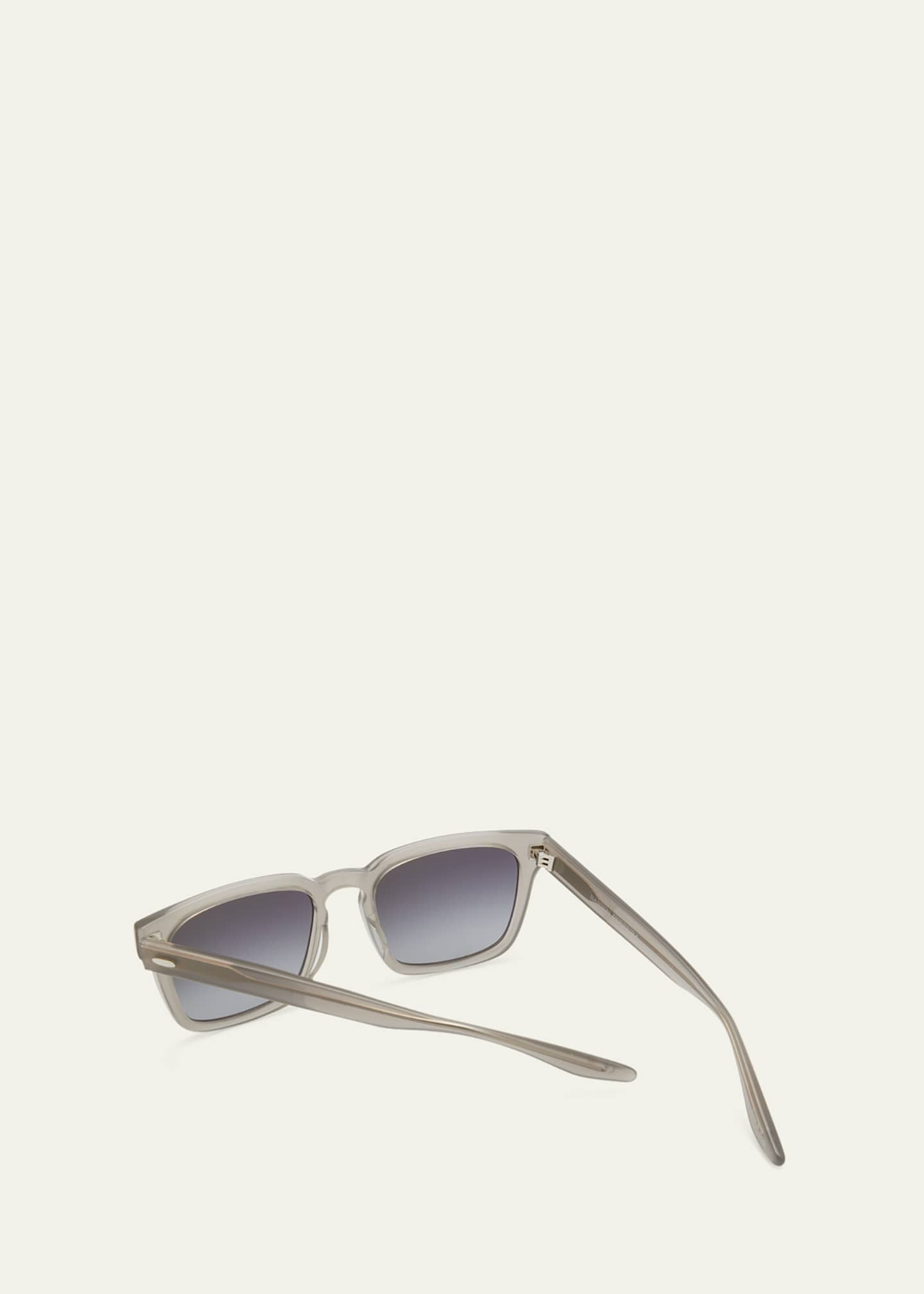 Barton Perreira Hamilton BP0244 Sunglasses Grey Grey Square Men