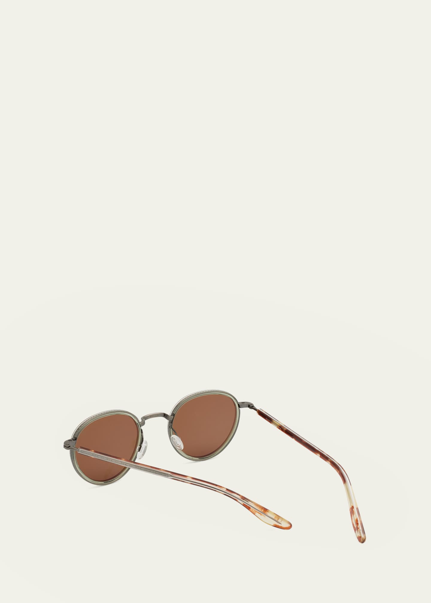 Barton Perreira Men's Echelon Round Sunglasses - Bergdorf Goodman