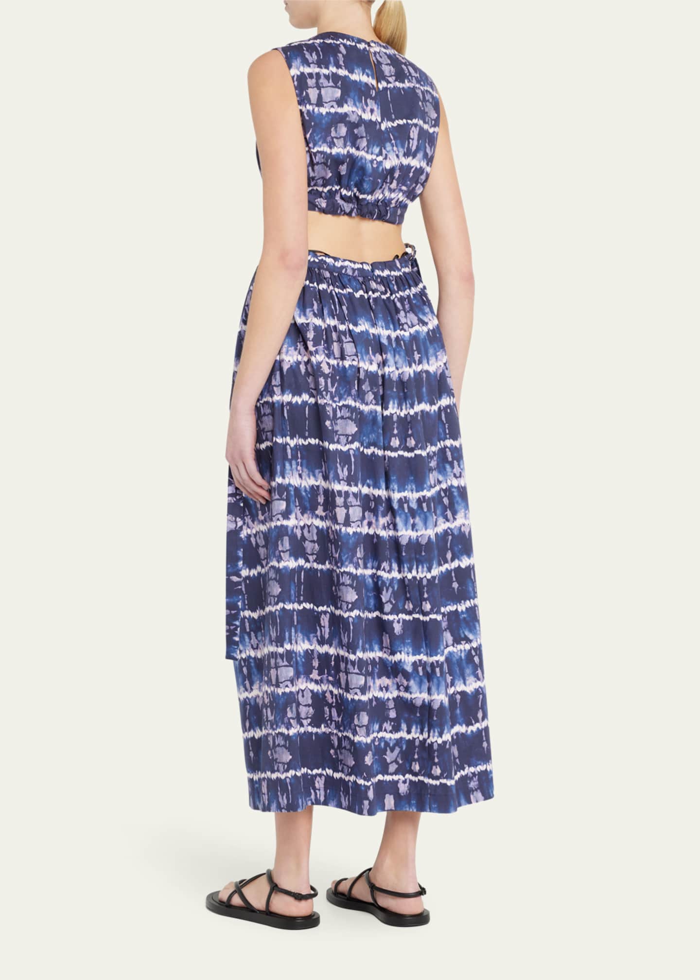 altuzarra tie dye dress