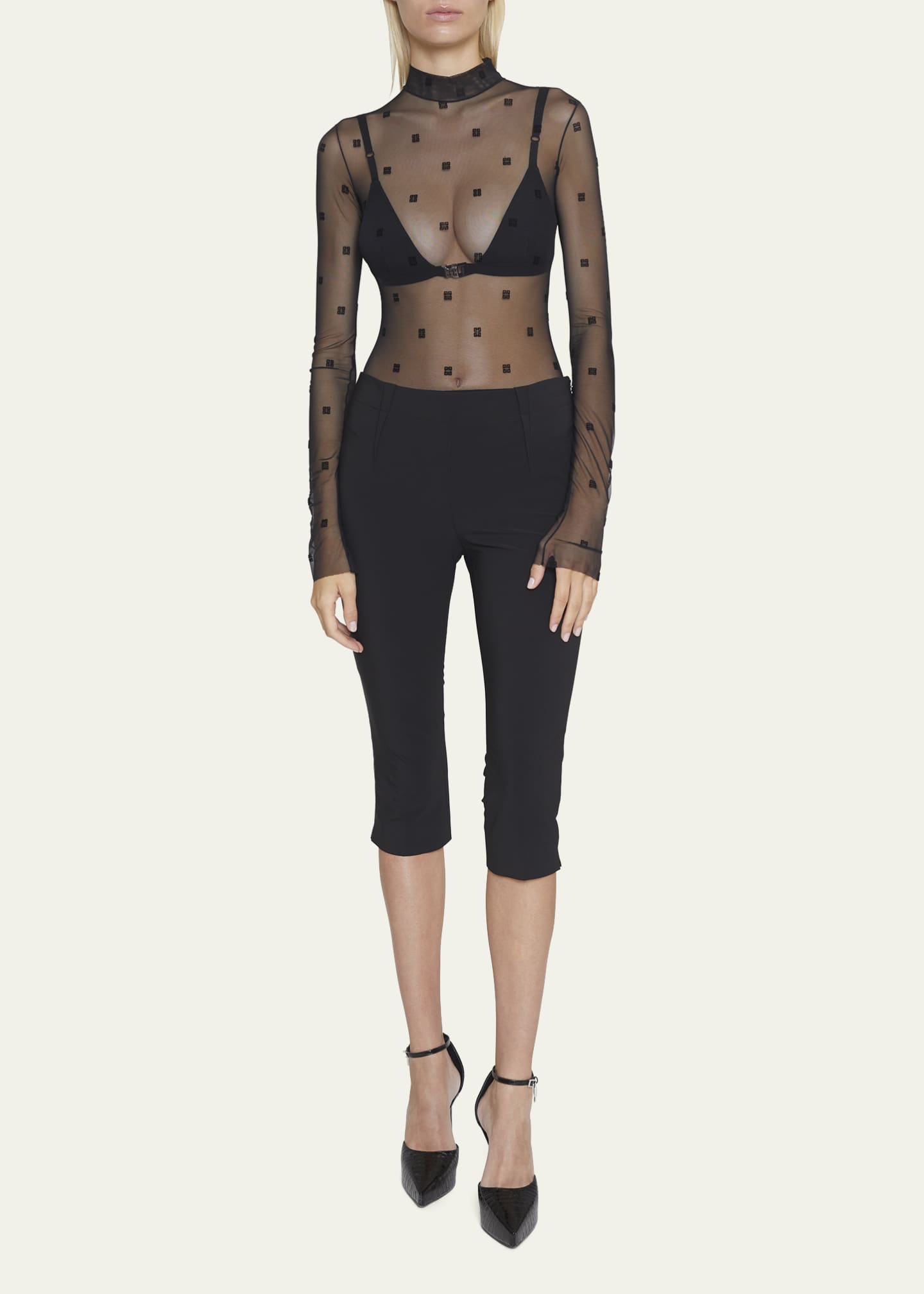 Givenchy Pedal Pusher Capri Pants Bergdorf Goodman