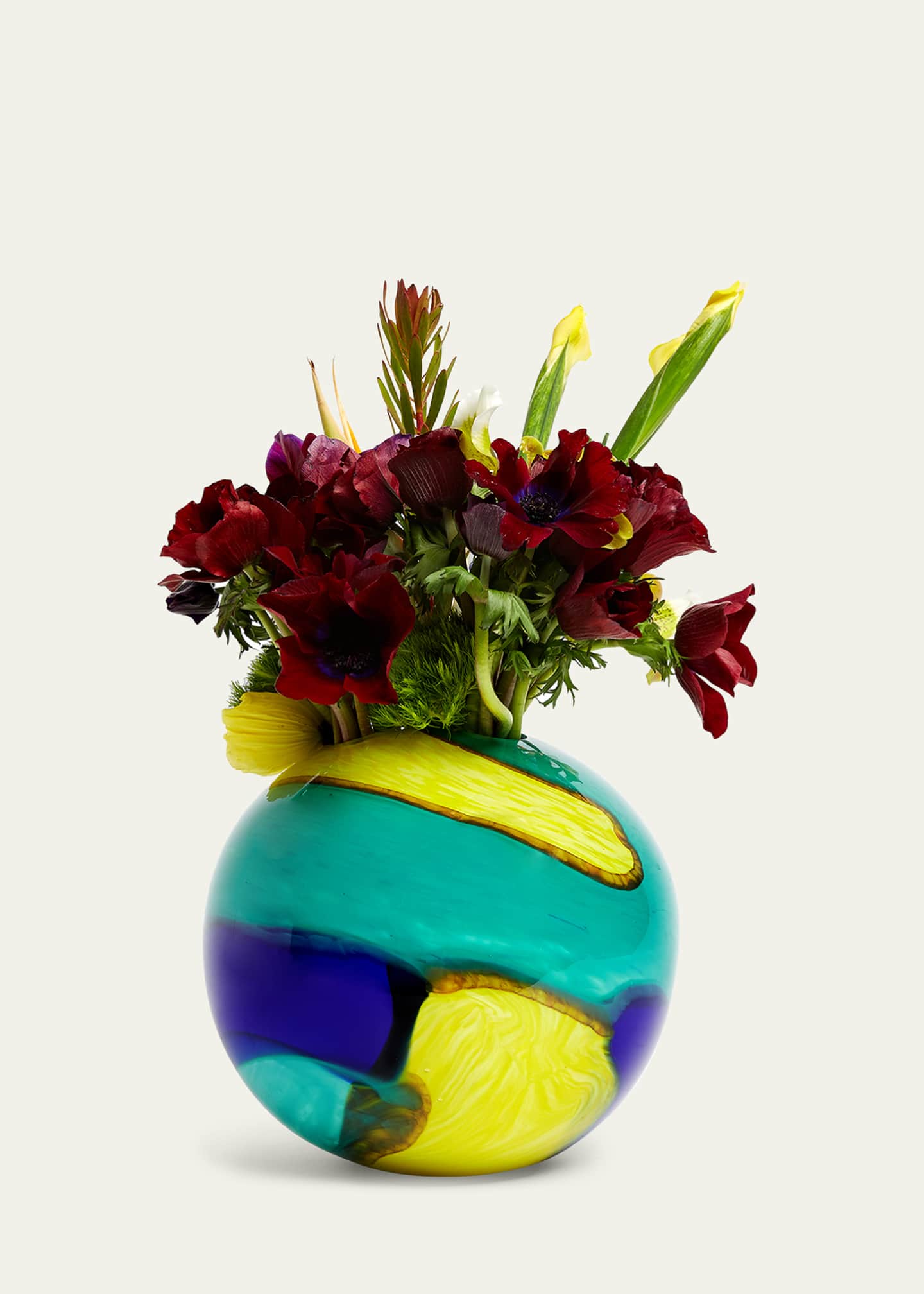 Colville Marble Glass Vase Image 3 of 4