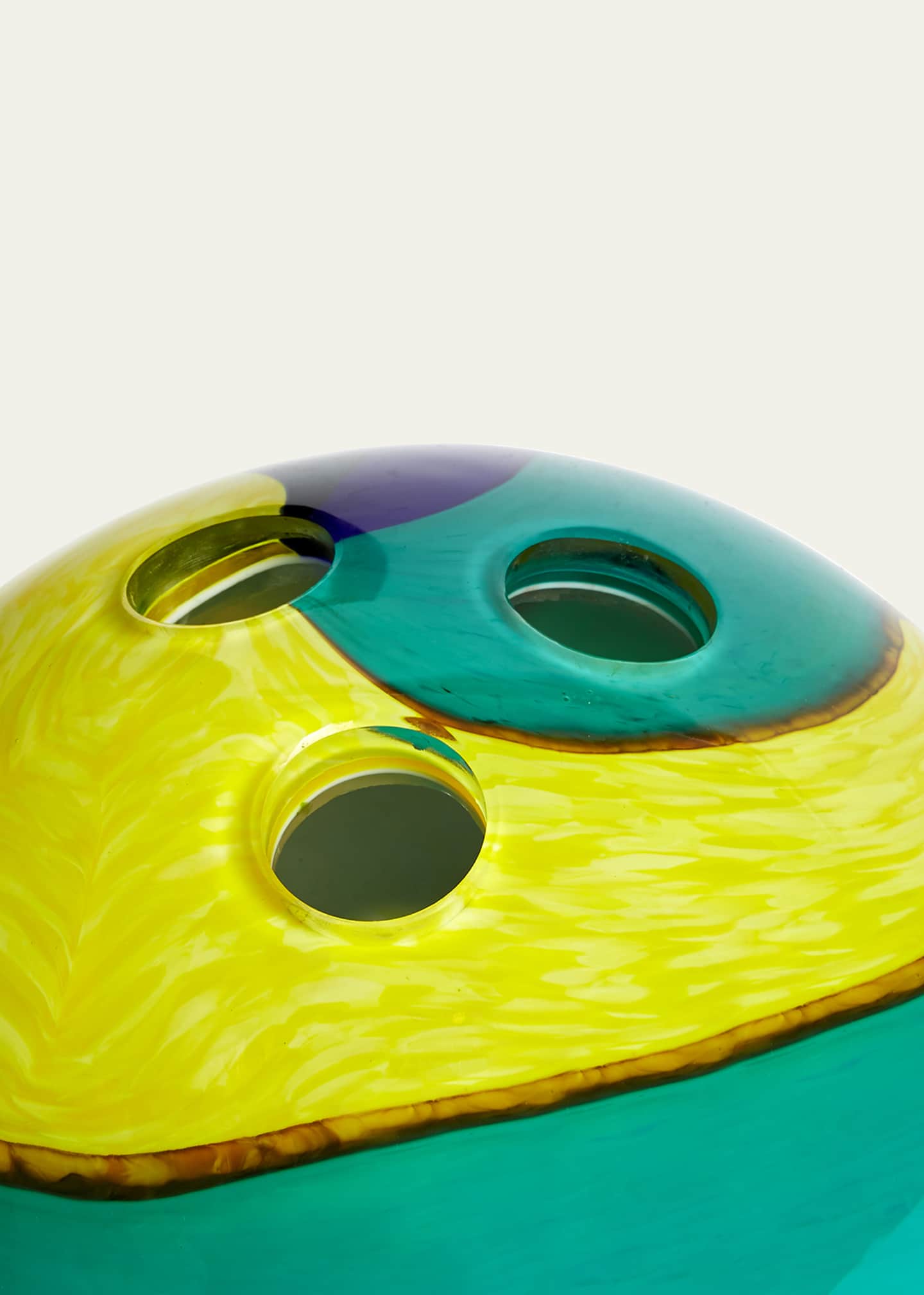 Colville Marble Glass Vase Image 4 of 4