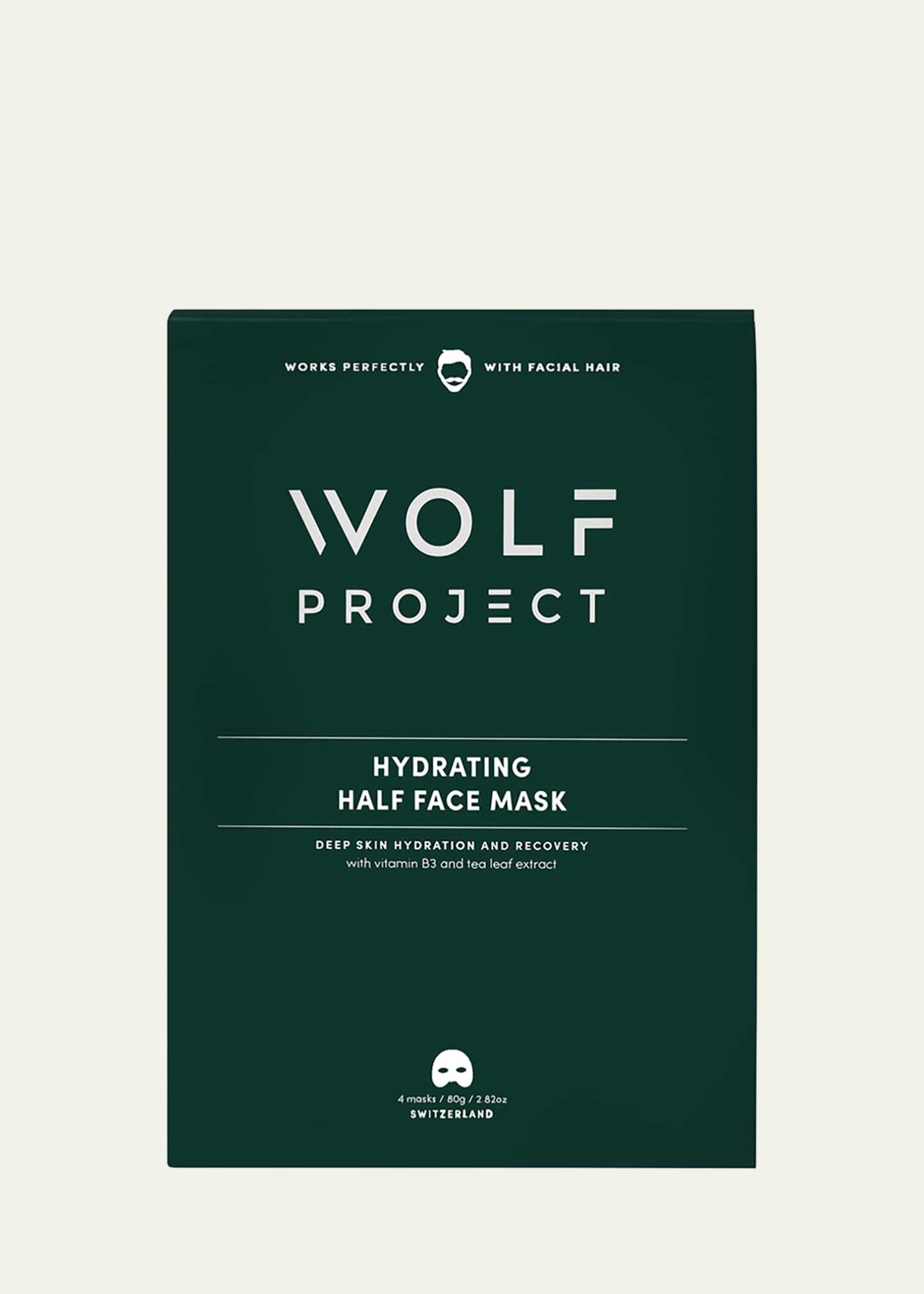 The Wolf Project Hydrating Half Face Mask, 4 Pack Image 1 of 3