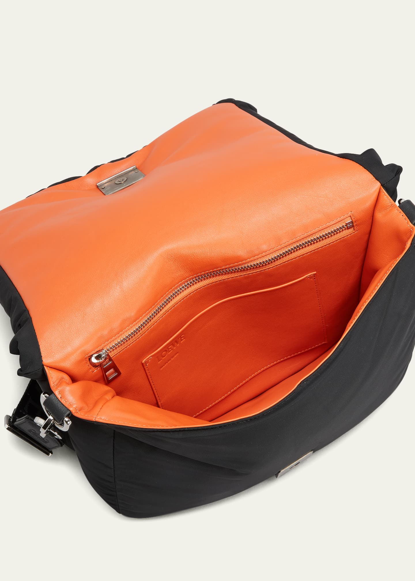 Loewe Men s Goya Puffer Messenger Bag Bergdorf Goodman
