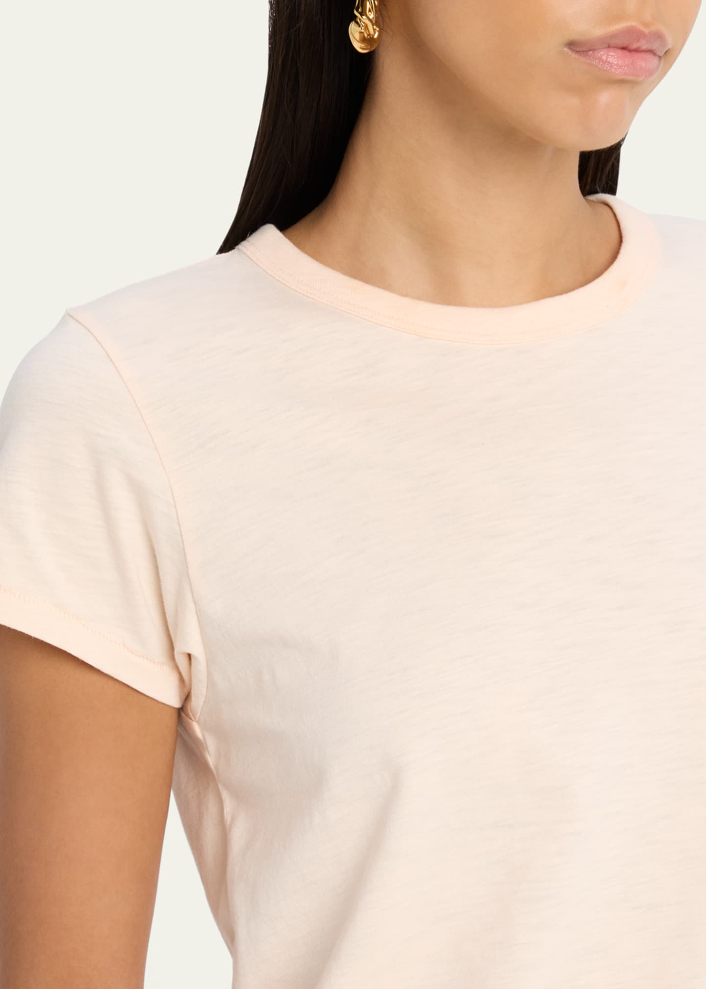 Rag & Bone Slub Crewneck Tee Image 5 of 5