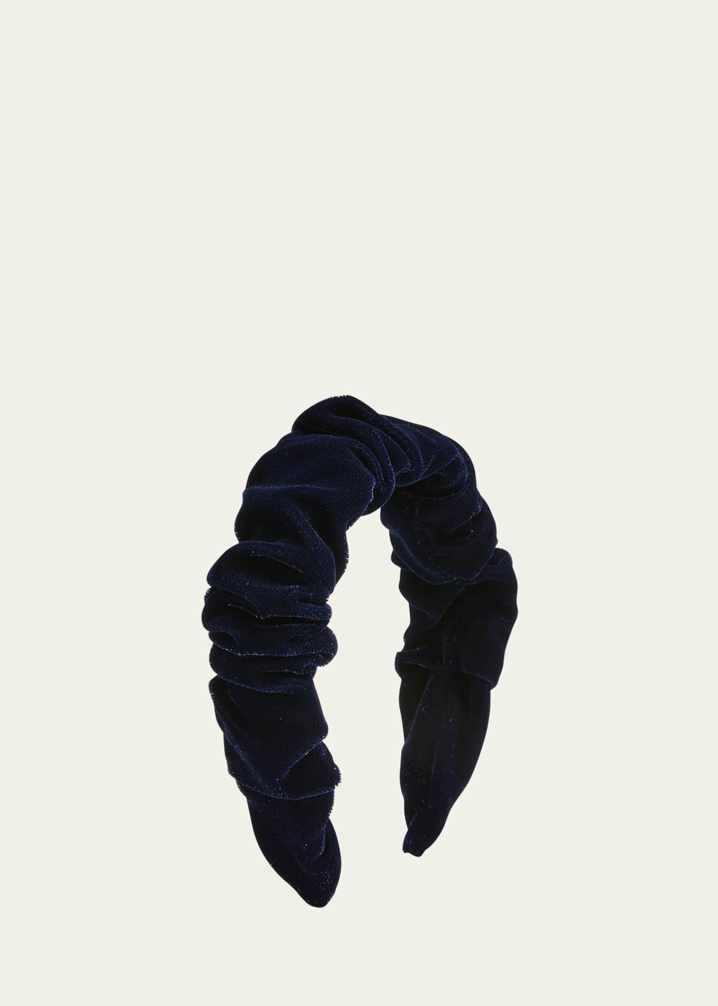 Natasha Accessories Limited Ruched Velvet Headband Bergdorf Goodman