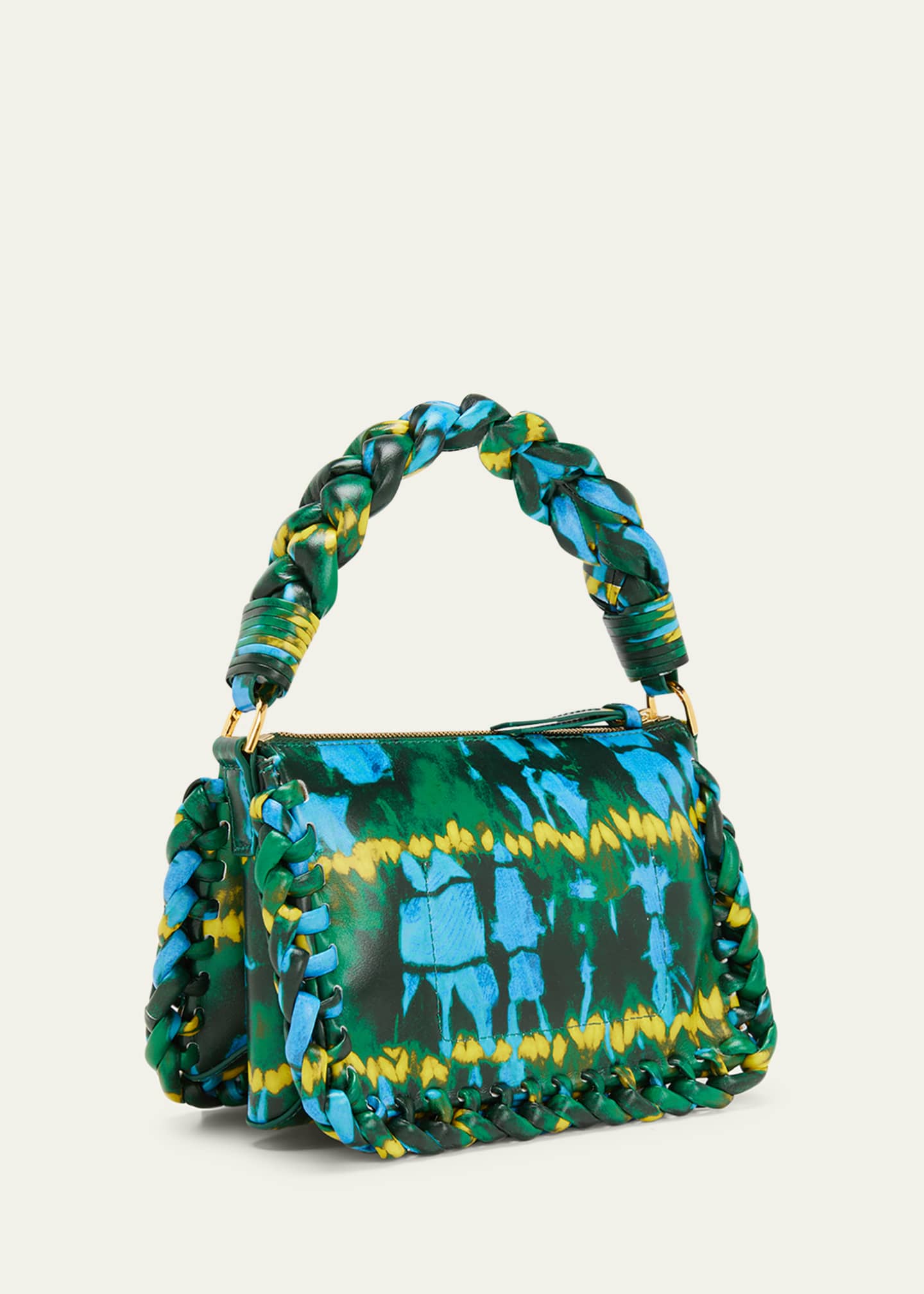 Altuzarra Small Braided Dye Leather TopHandle Bag Bergdorf Goodman