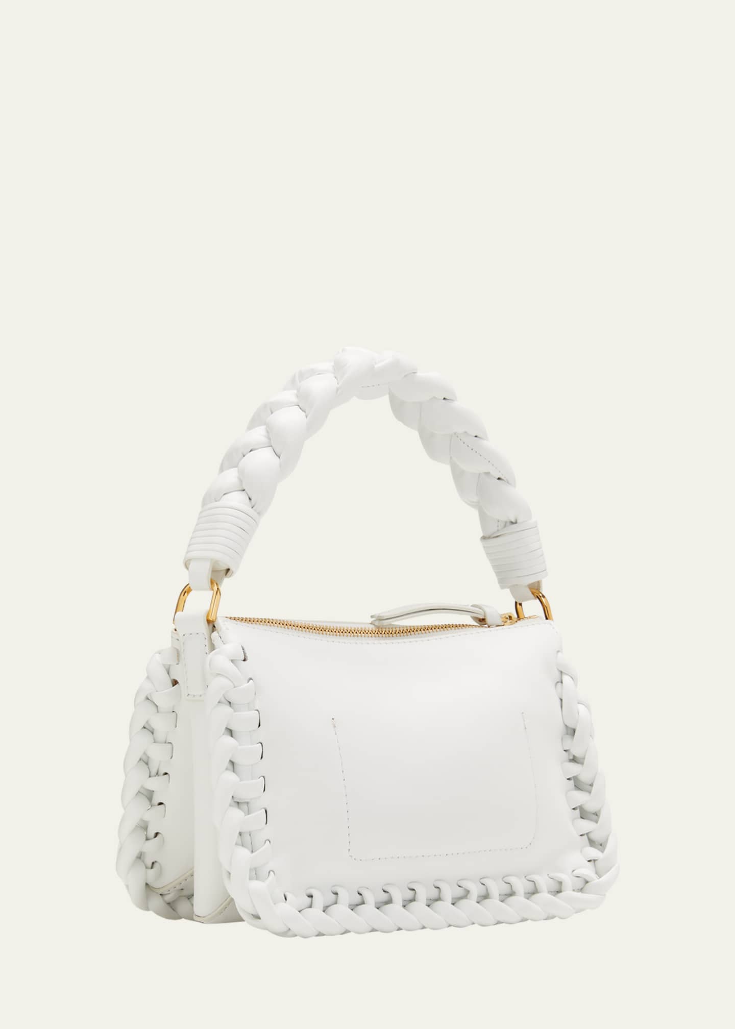 Altuzarra Small Braided Leather Top-Handle Bag