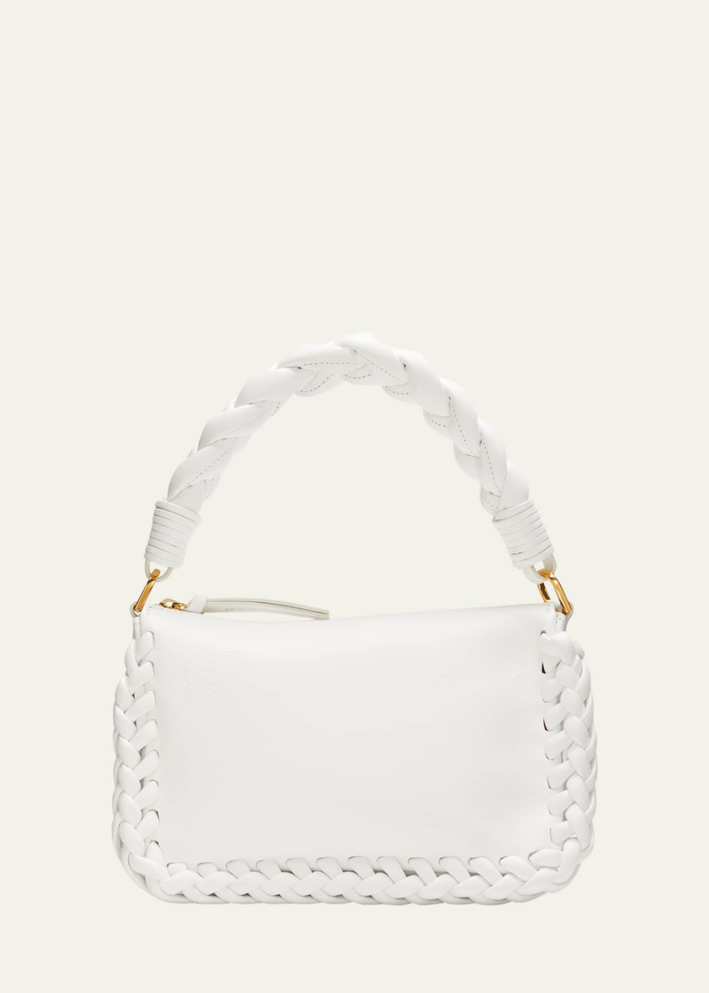 Altuzarra Small Braided Leather Top-Handle Bag