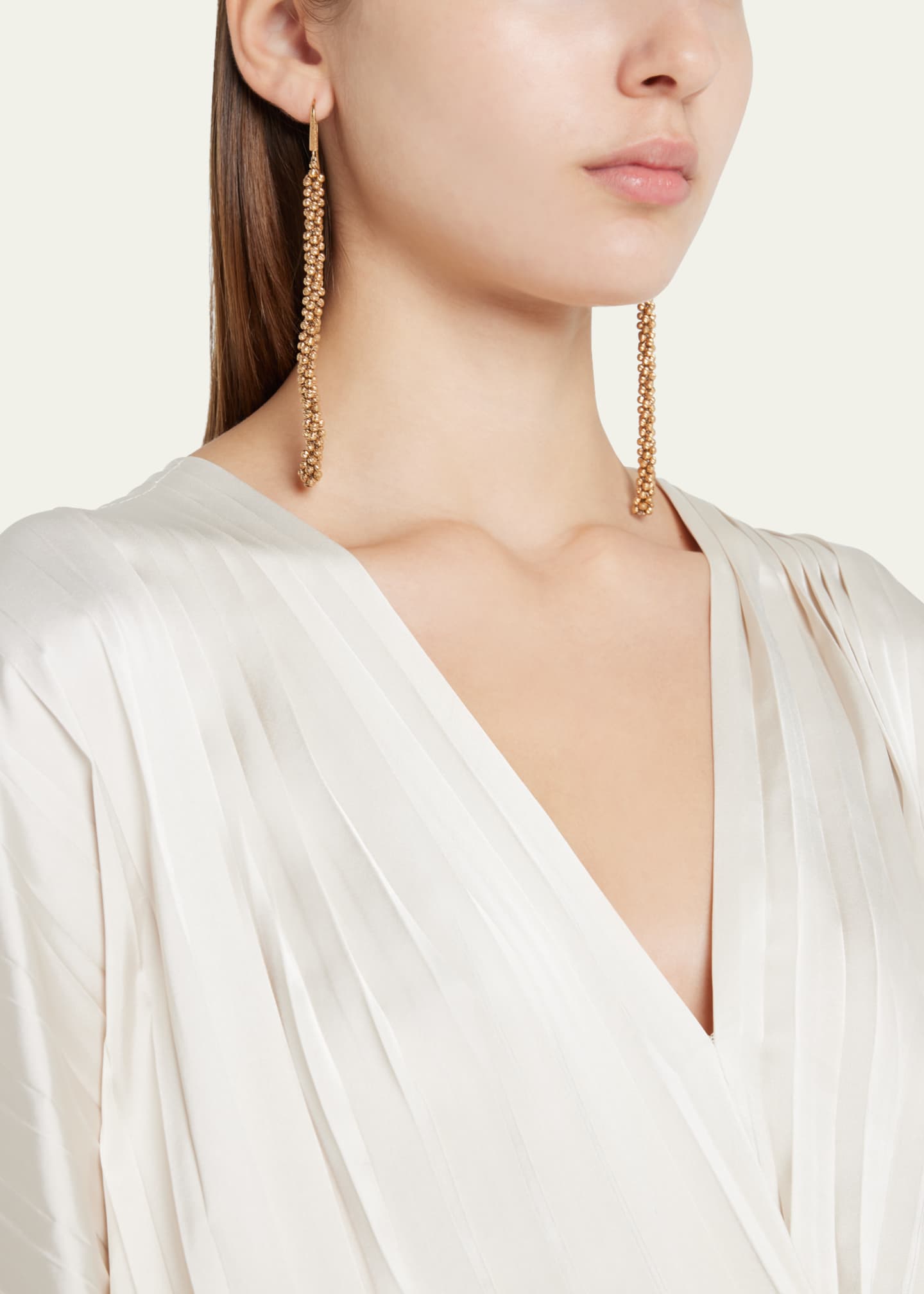 Brunello Cucinelli Women's Silver Monili Earrings Silver main image 1