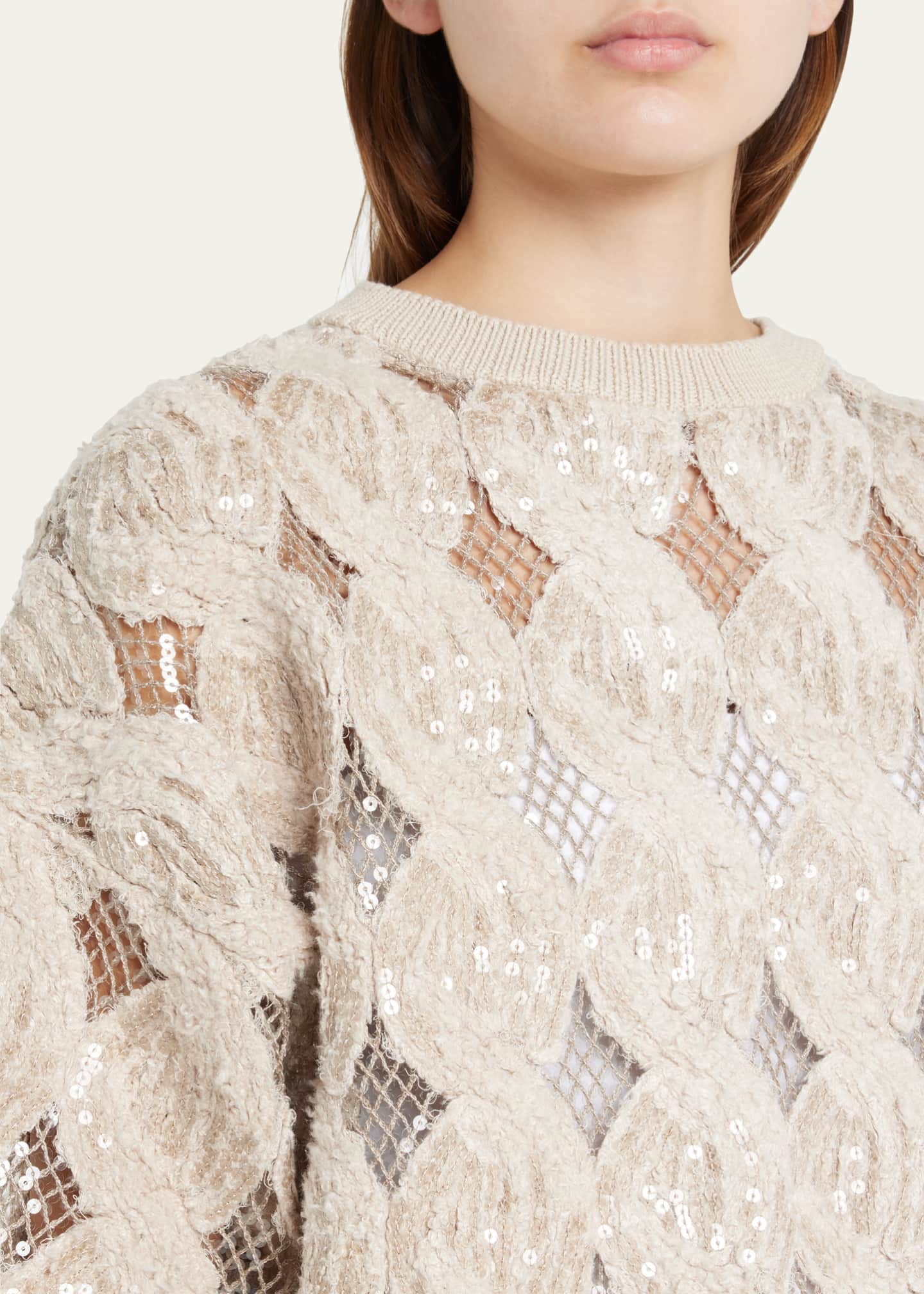 Brunello Cucinelli Monili
Decoration Crewneck Knit