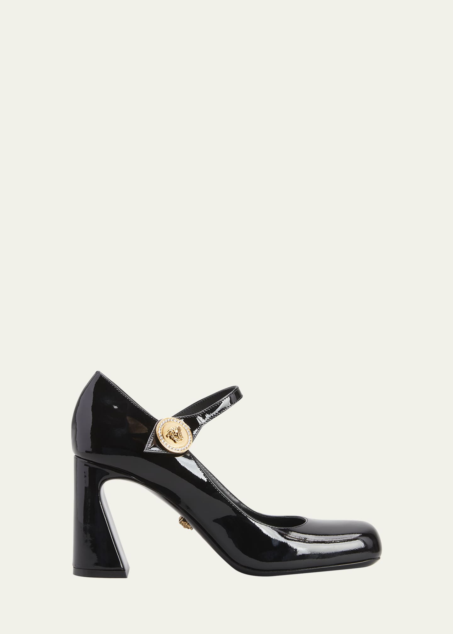 Versace buckle shoes hotsell