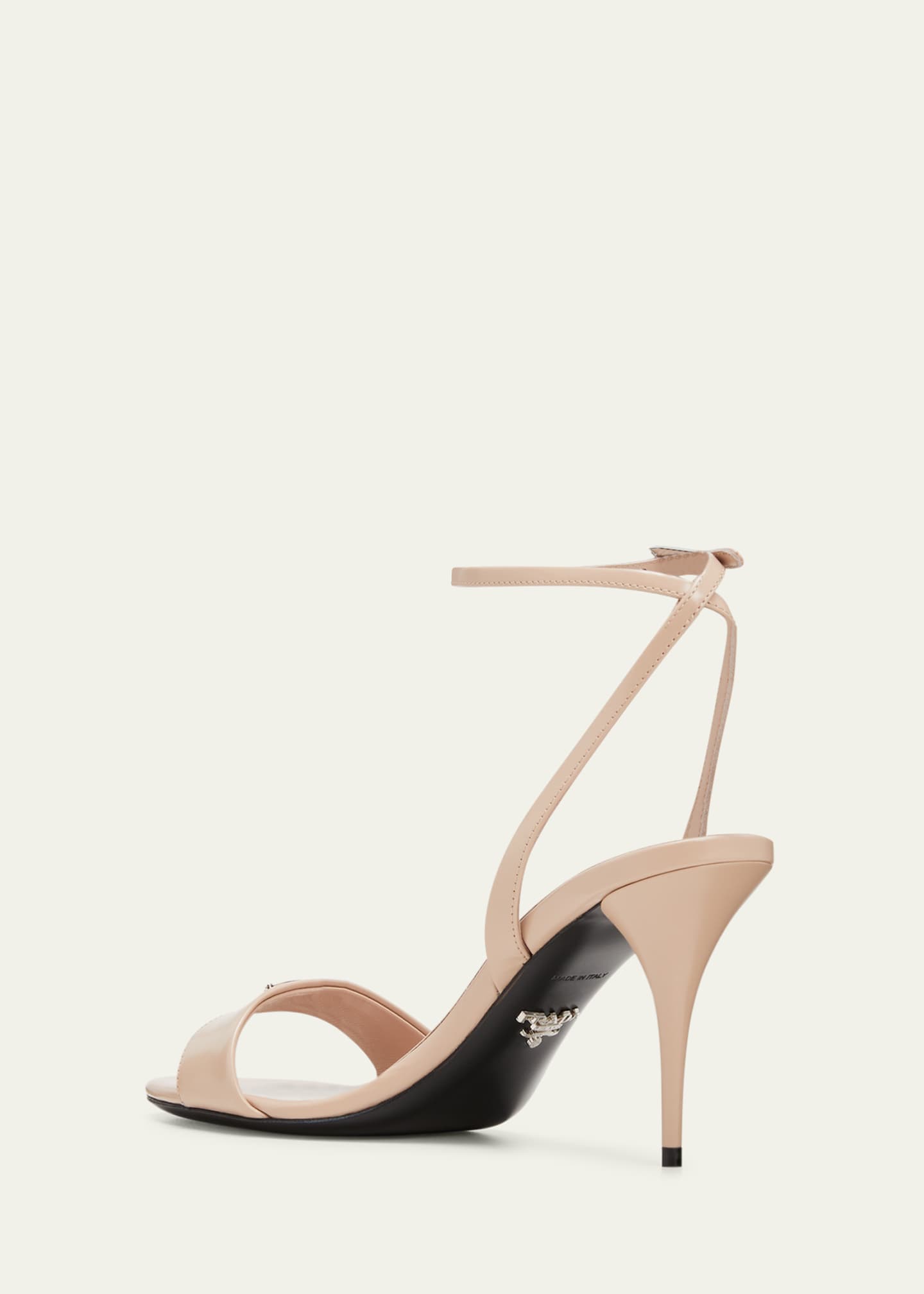 Calfskin Ankle-Strap Sandals