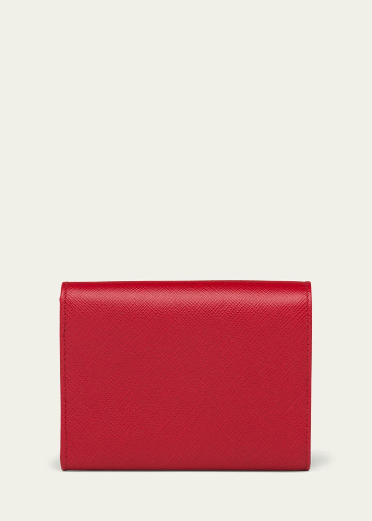 Prada Trifold Leather Wallet - Bergdorf Goodman