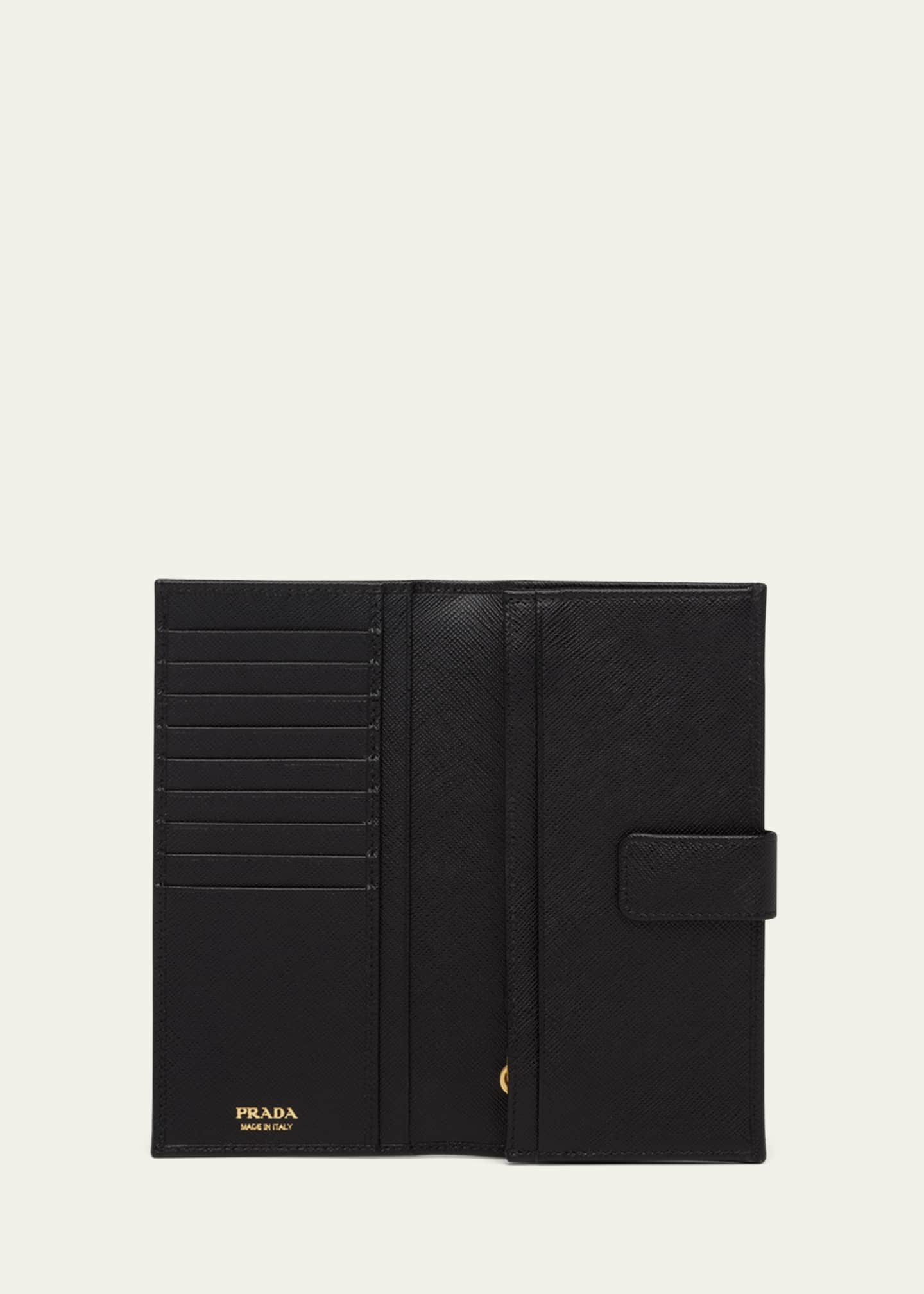 Prada Medium Bifold Leather Wallet Image 3 of 3